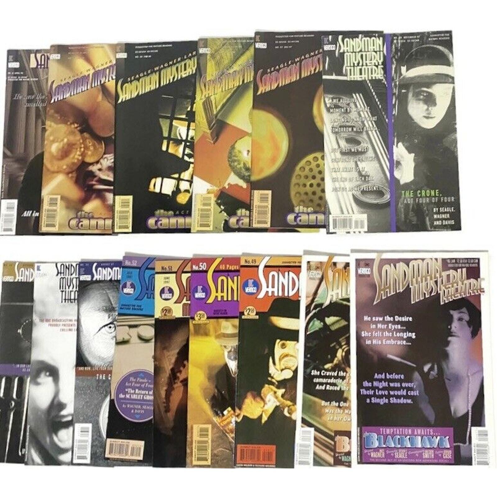 Sandman Mystery Theatre The Goblin Comic Books Lot of 16 Issues