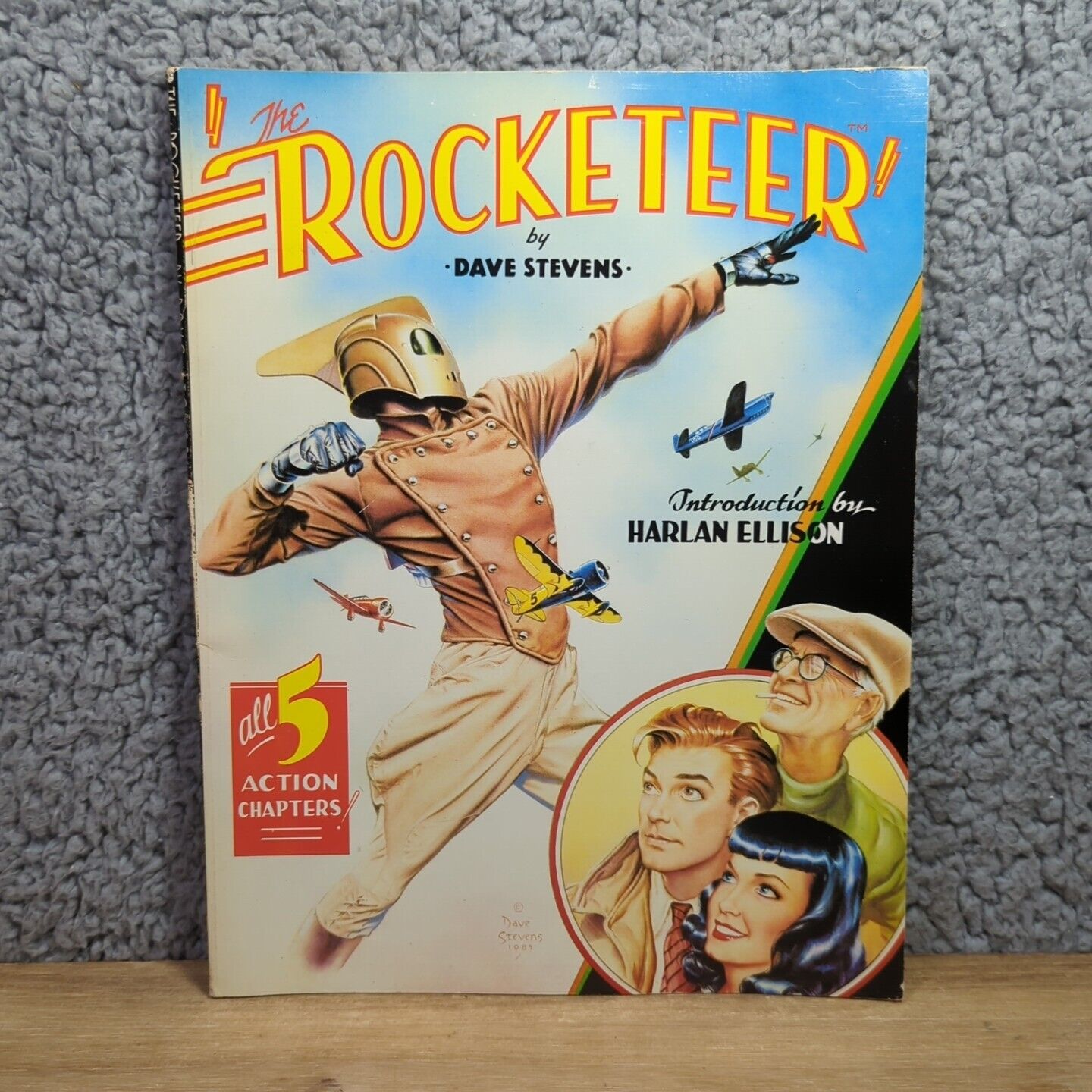 The ROCKETEER by DAVE STEVENS GRAPHIC NOVEL (1-5), 1985 