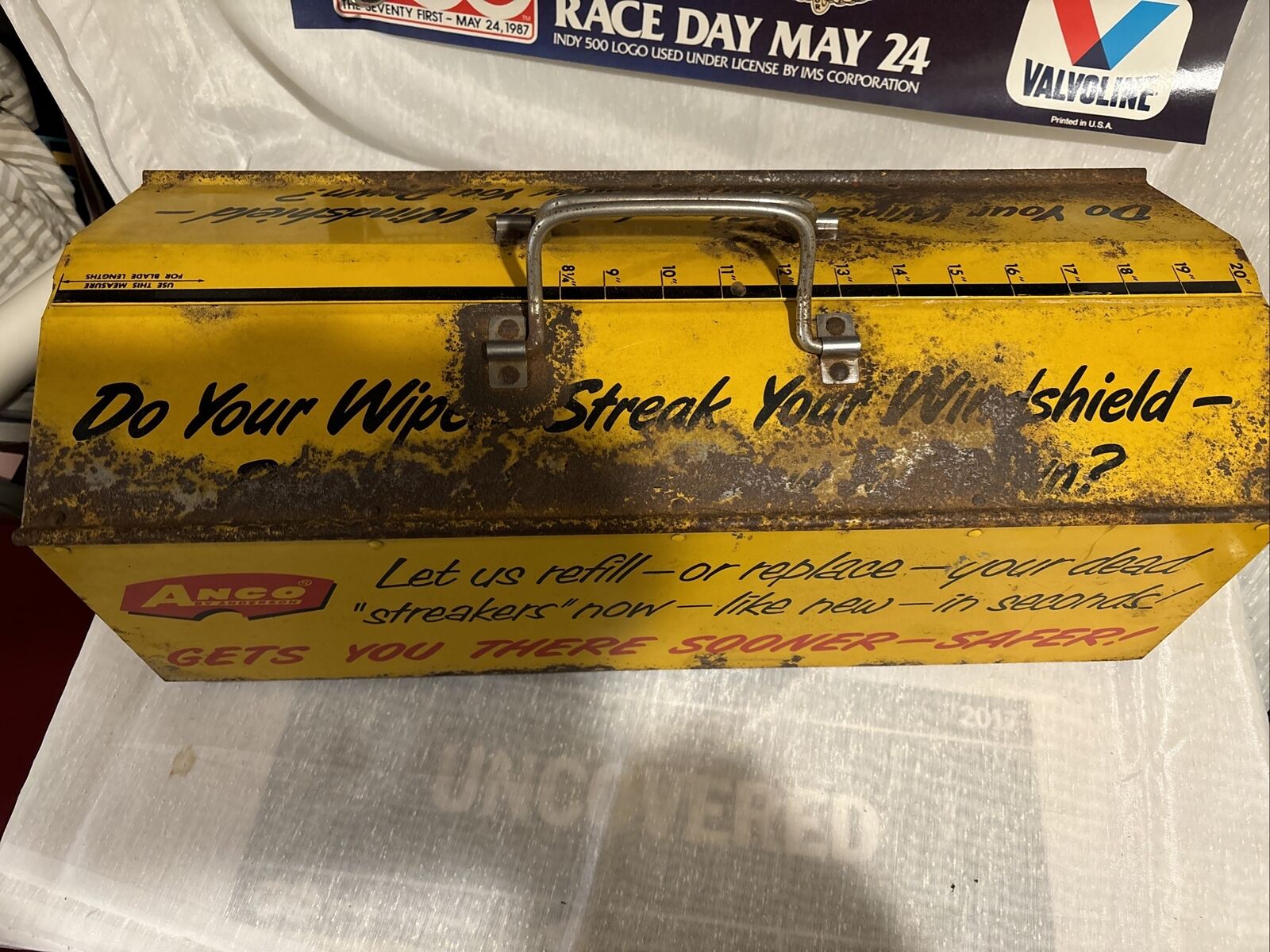 Vintage Anco Automobile Wiper Display  toolbox