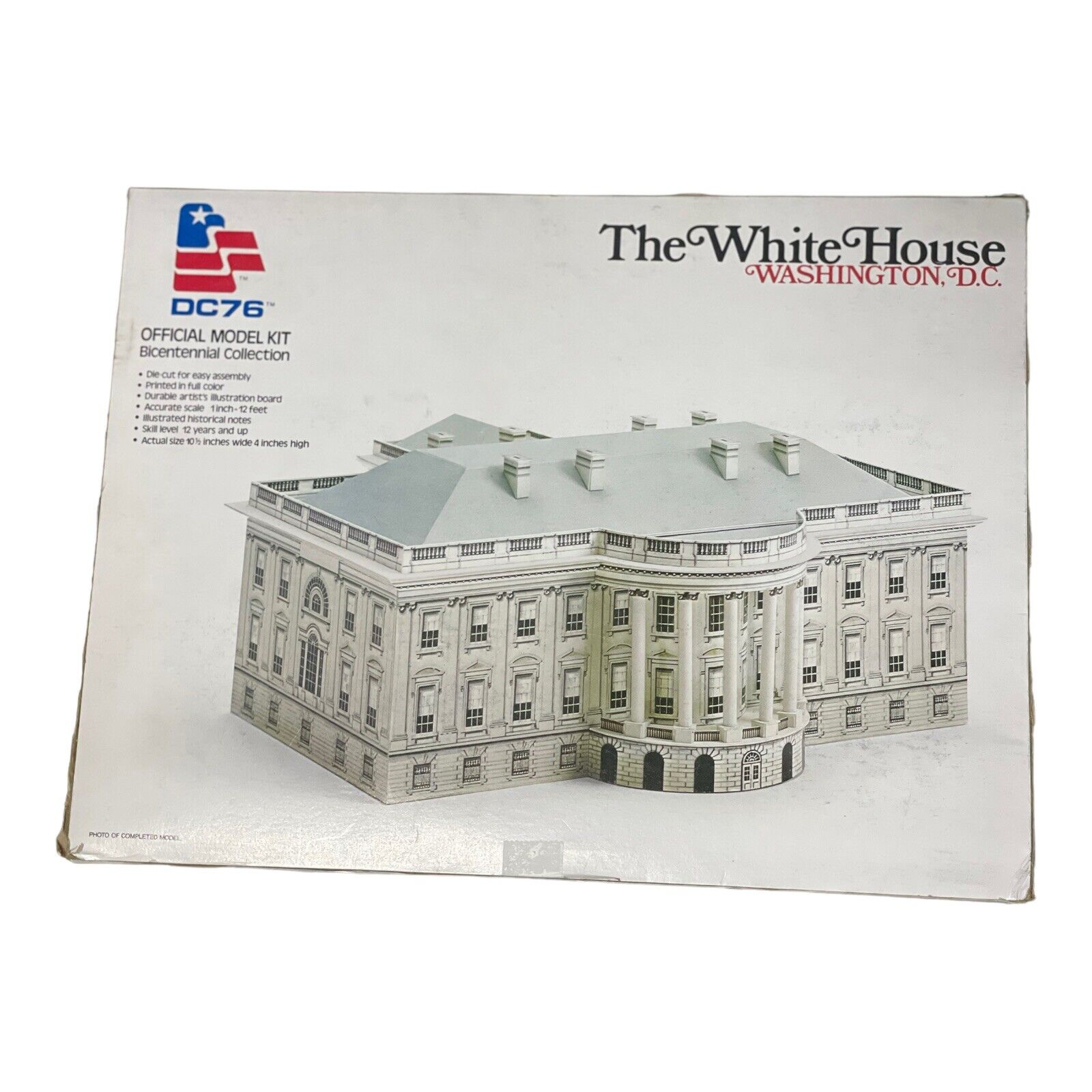 WHITE HOUSE DC76 Landmark Model Kit Bicentennial Collection  Washington DC