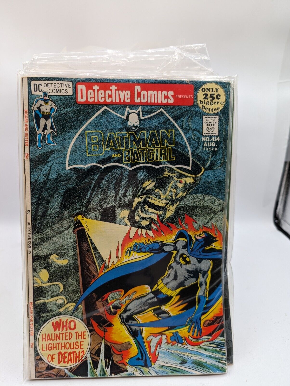 Detective Comics #414 Batman 1971 Neal Adams Cover Bronze Age DC Comic Book