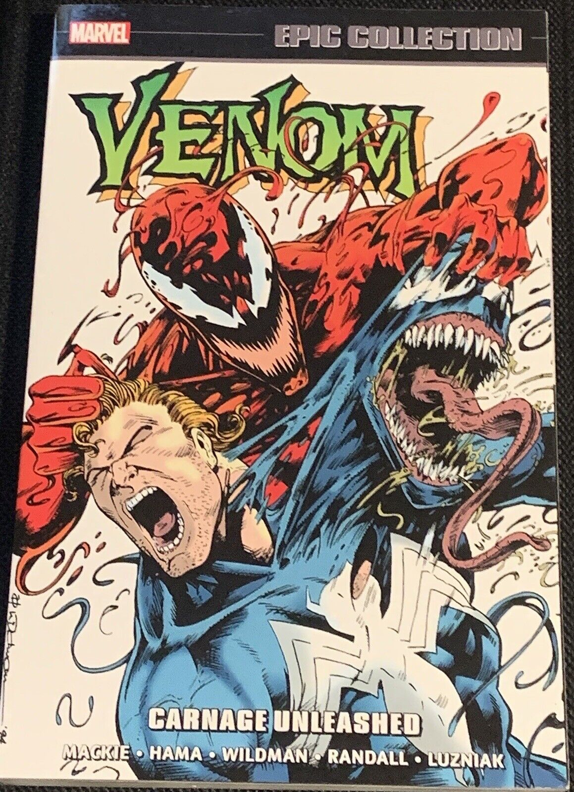 Venom Epic Collection Carnage Unleashed