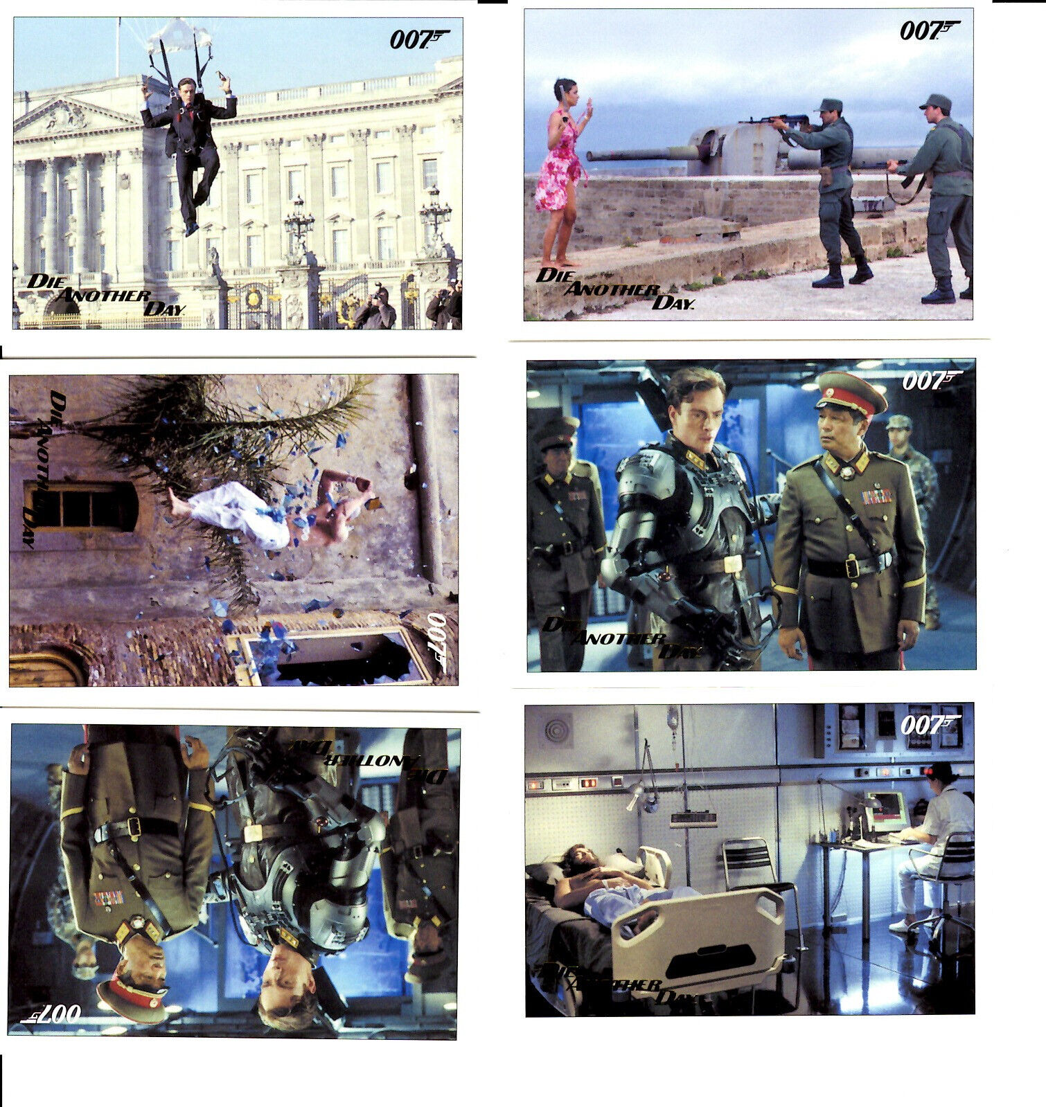 James Bond Archives Final Ed. Die Another Day Card  Gold Parallel /250 Lot of 9