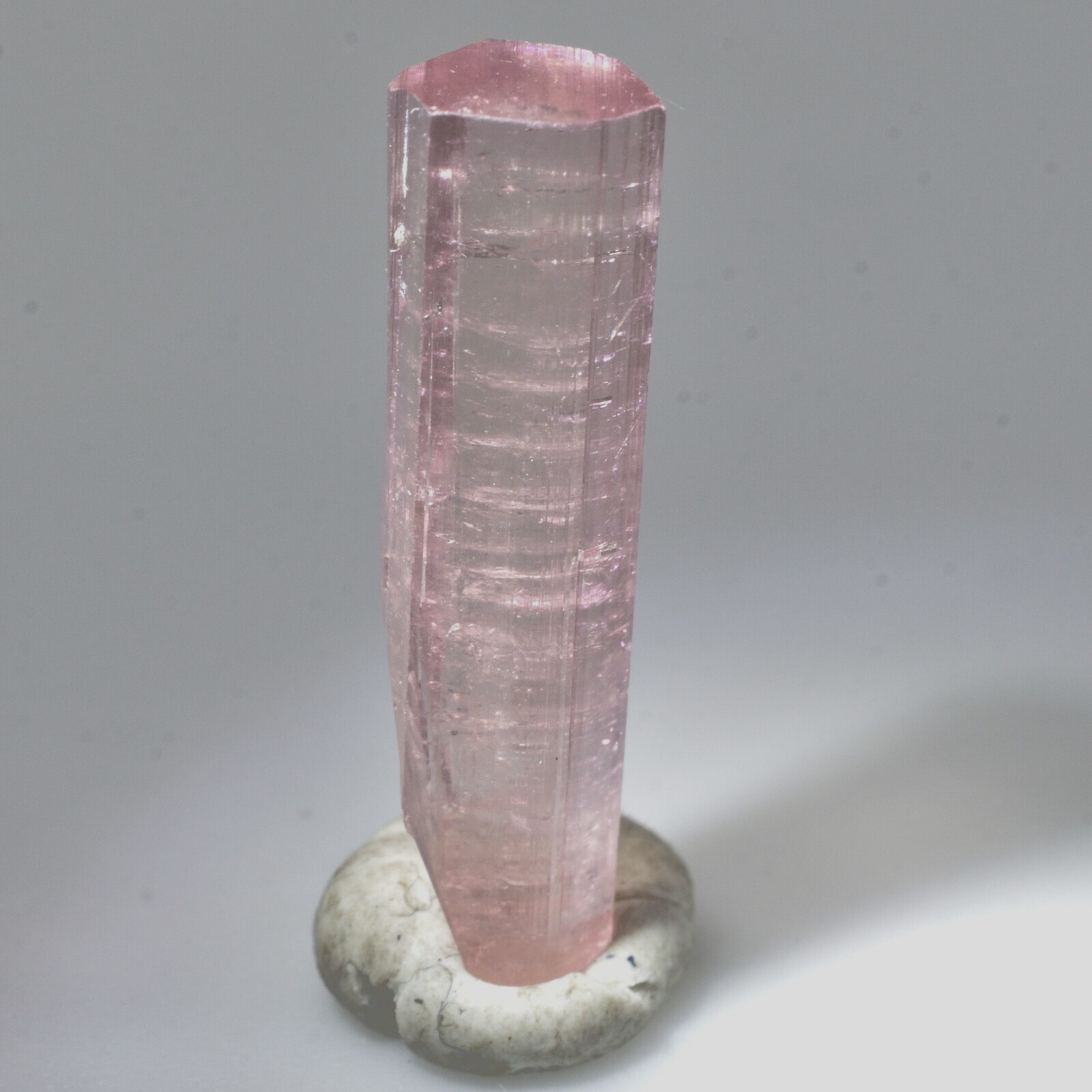 5 Carats Top Quality Pink Tourmaline Crystal from Paparok Mine Afghanistan