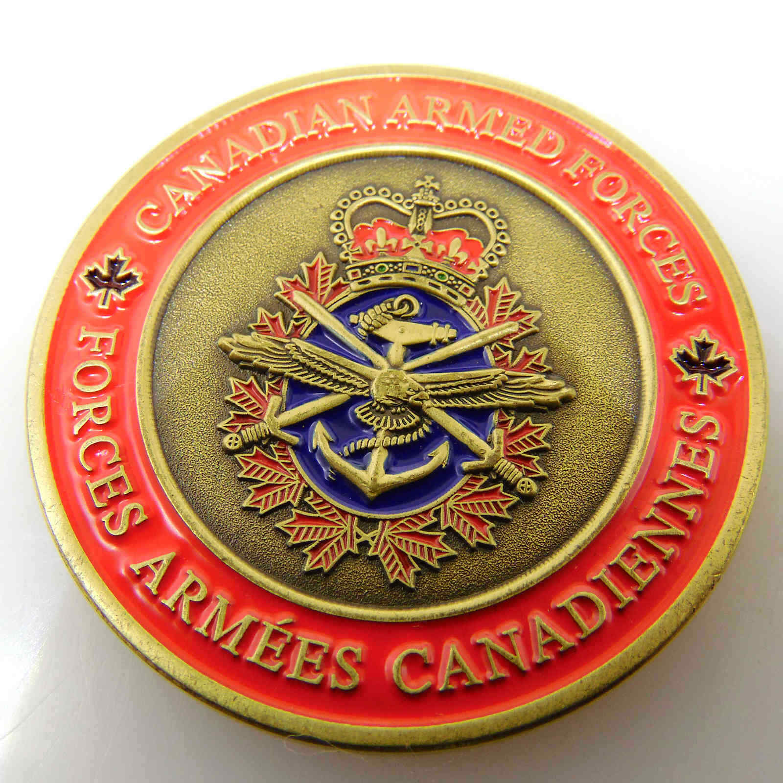 CANADIAN ARMED FORCES CANADIAN ARMY CHALLENGE COIN