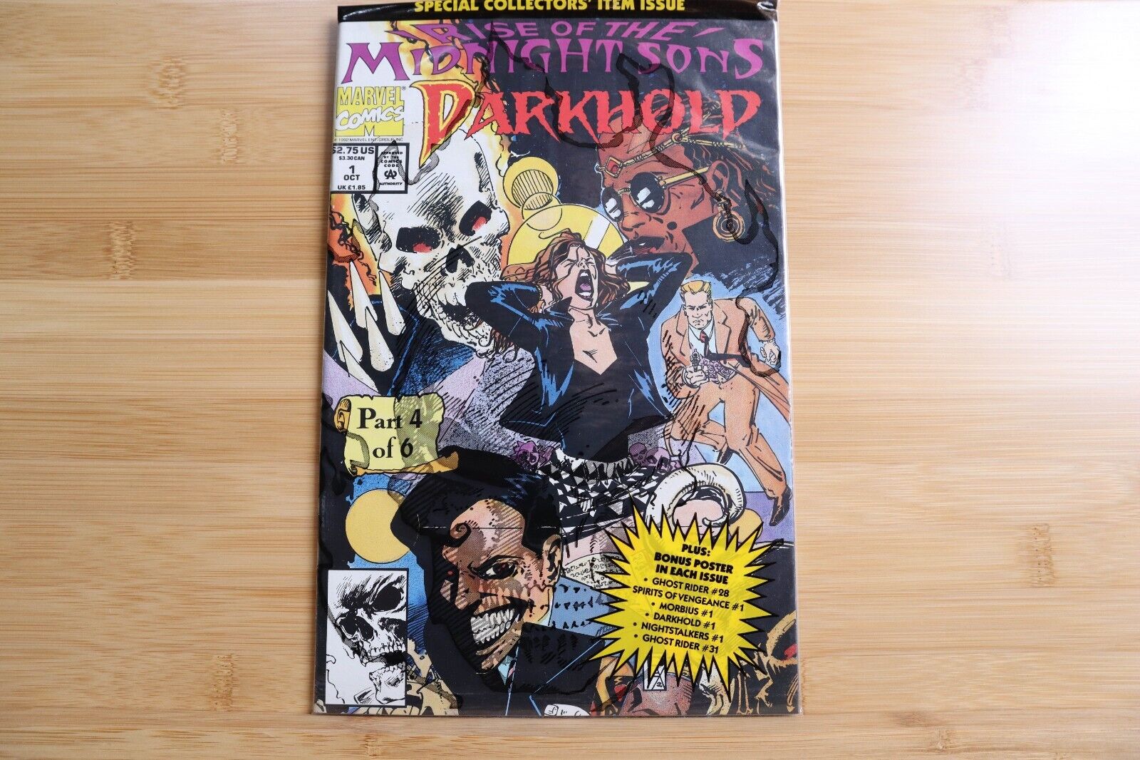 Rise of the Midnight Sons Darkhold #1 Part 4 of 6 SEALED - 1992