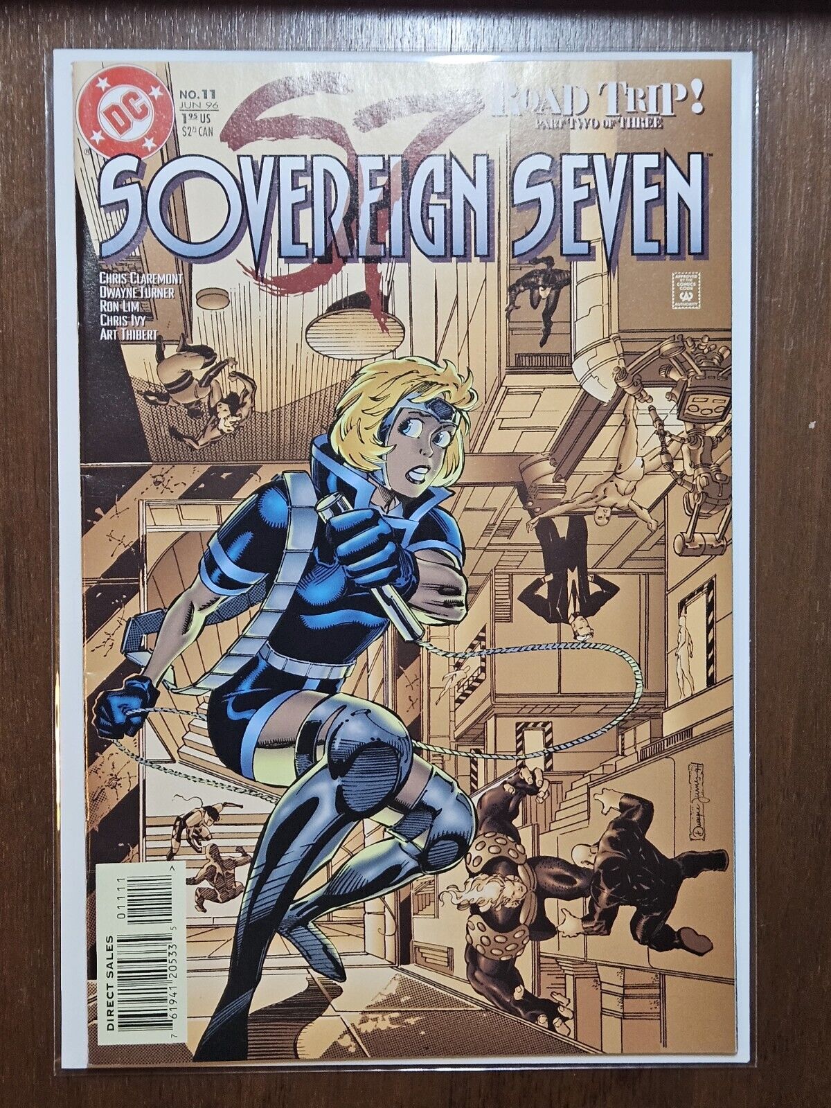 Sovereign Seven #11 VF ~ Chris Claremont DC Comics 1996 ~ Combine Shipping 