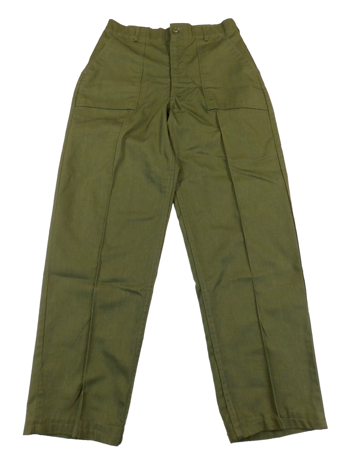 US Military Utility Pants OG-507 32 x 29 Green Fatigue Durable Vintage Trousers