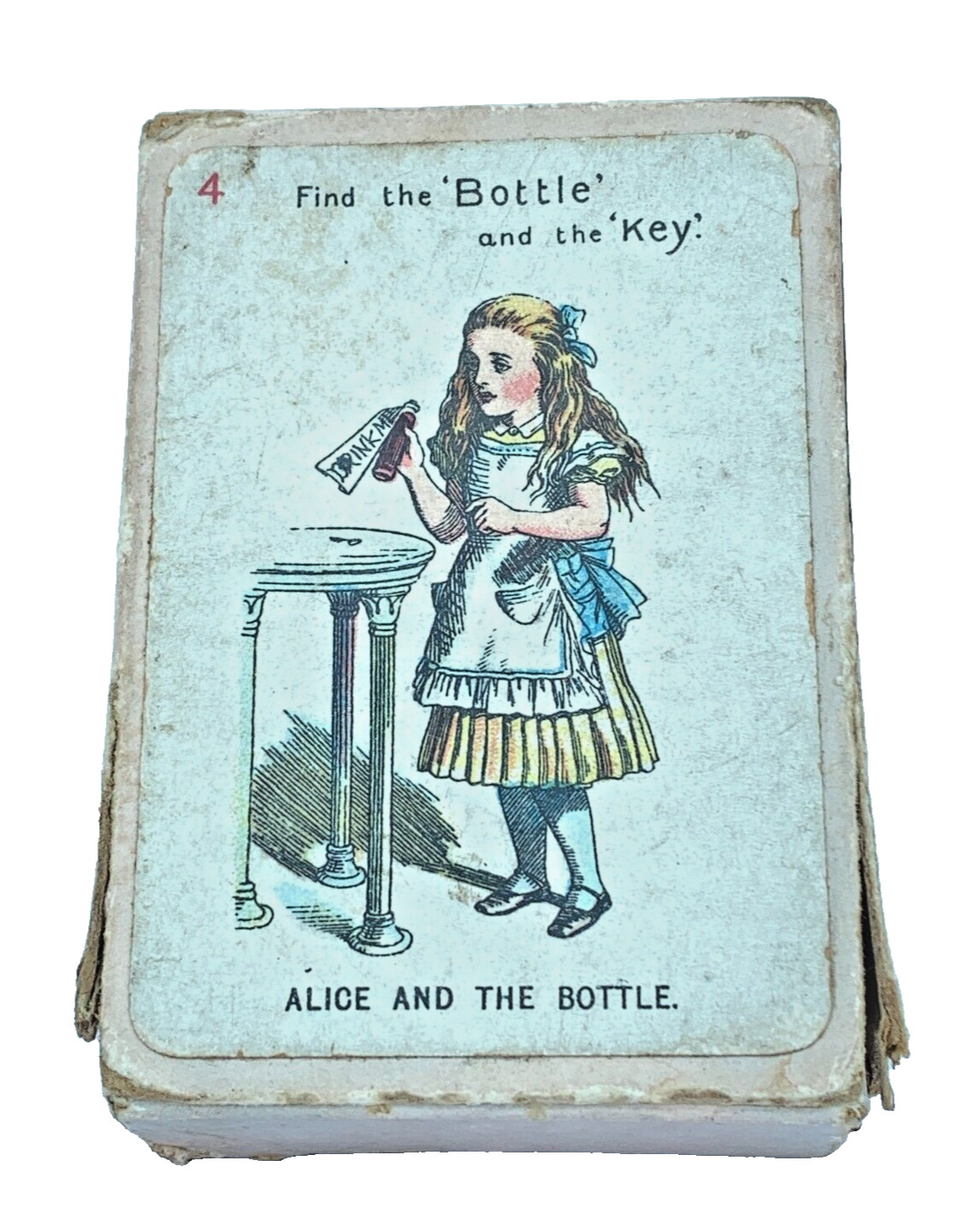 Antique Alice In Wonderland Original Antique Playing Cards  John Tenniel Designs