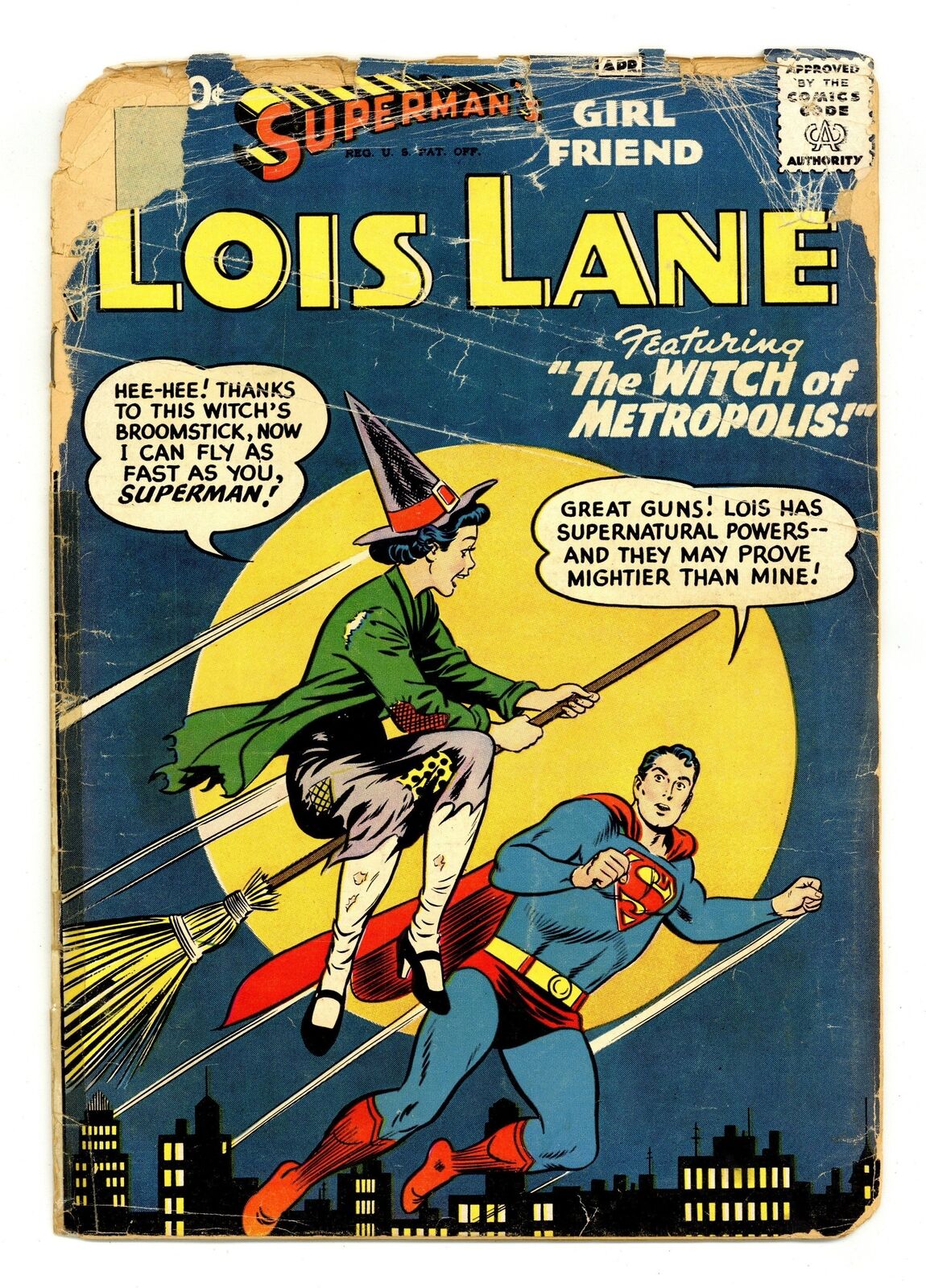 Superman's Girlfriend Lois Lane #1 PR 0.5 1958