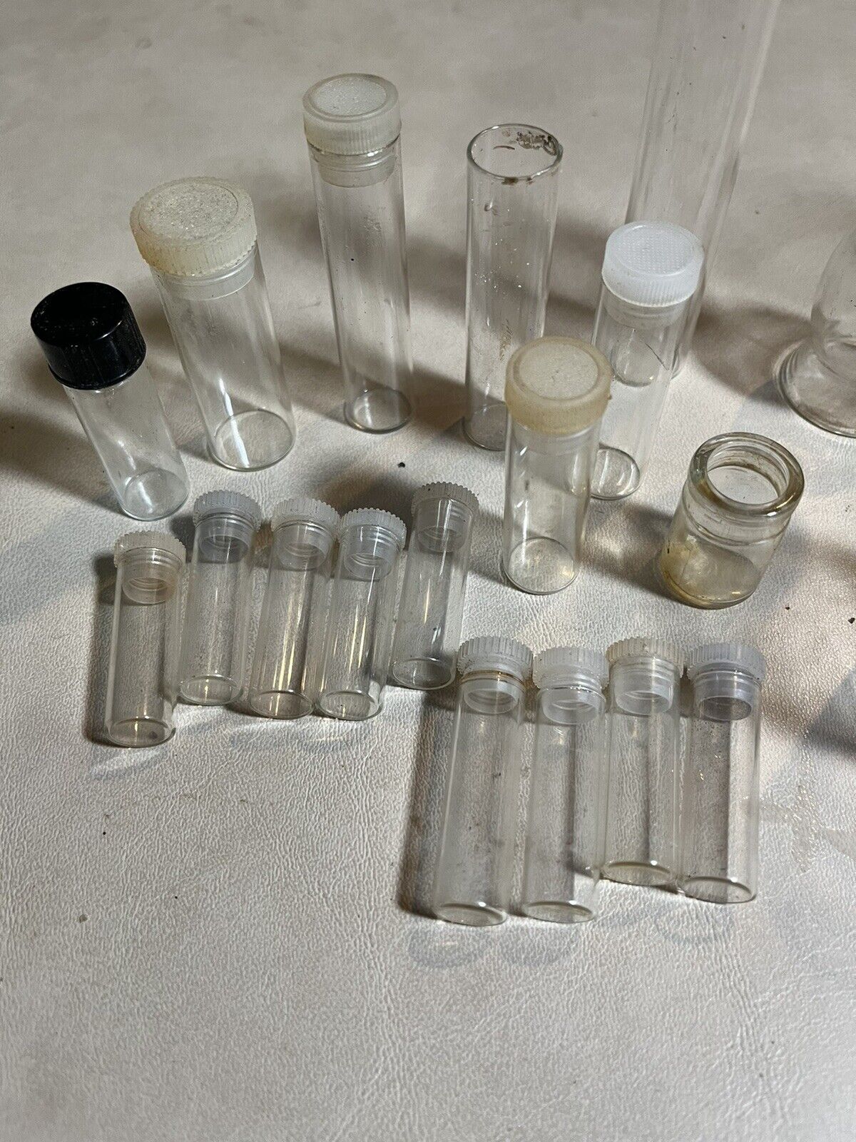 Vintage Chemistry Laboratory Glass Lot Of  22 Pieces