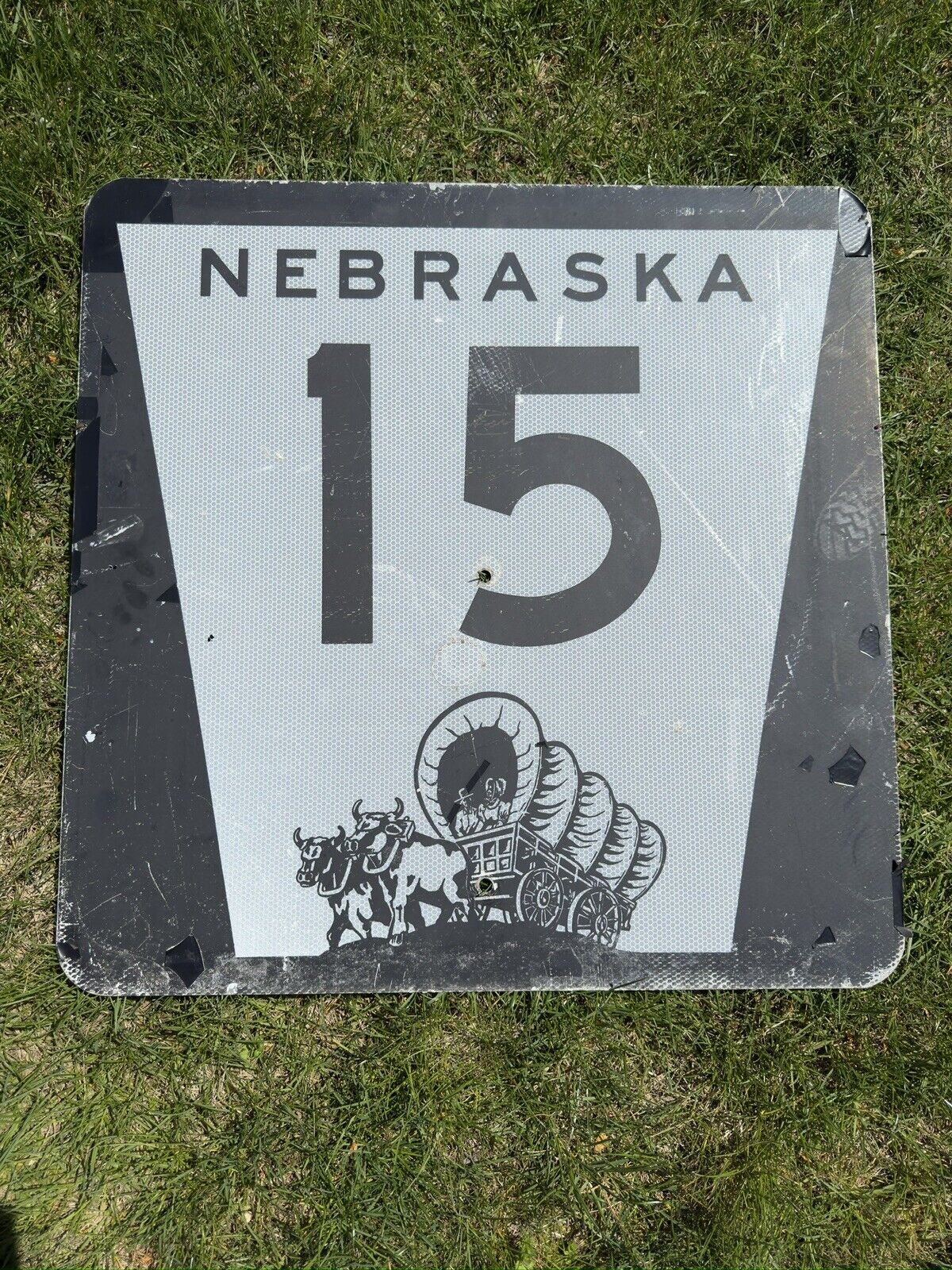 Nebraska State Route 15 Road Highway Sign
