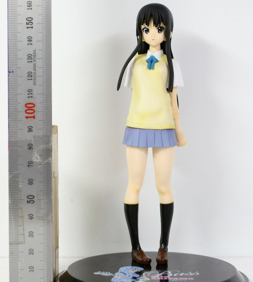 K-ON Mio Akiyama Anime Figure Banpresto Prize 16cm 6.3inch Height PVC