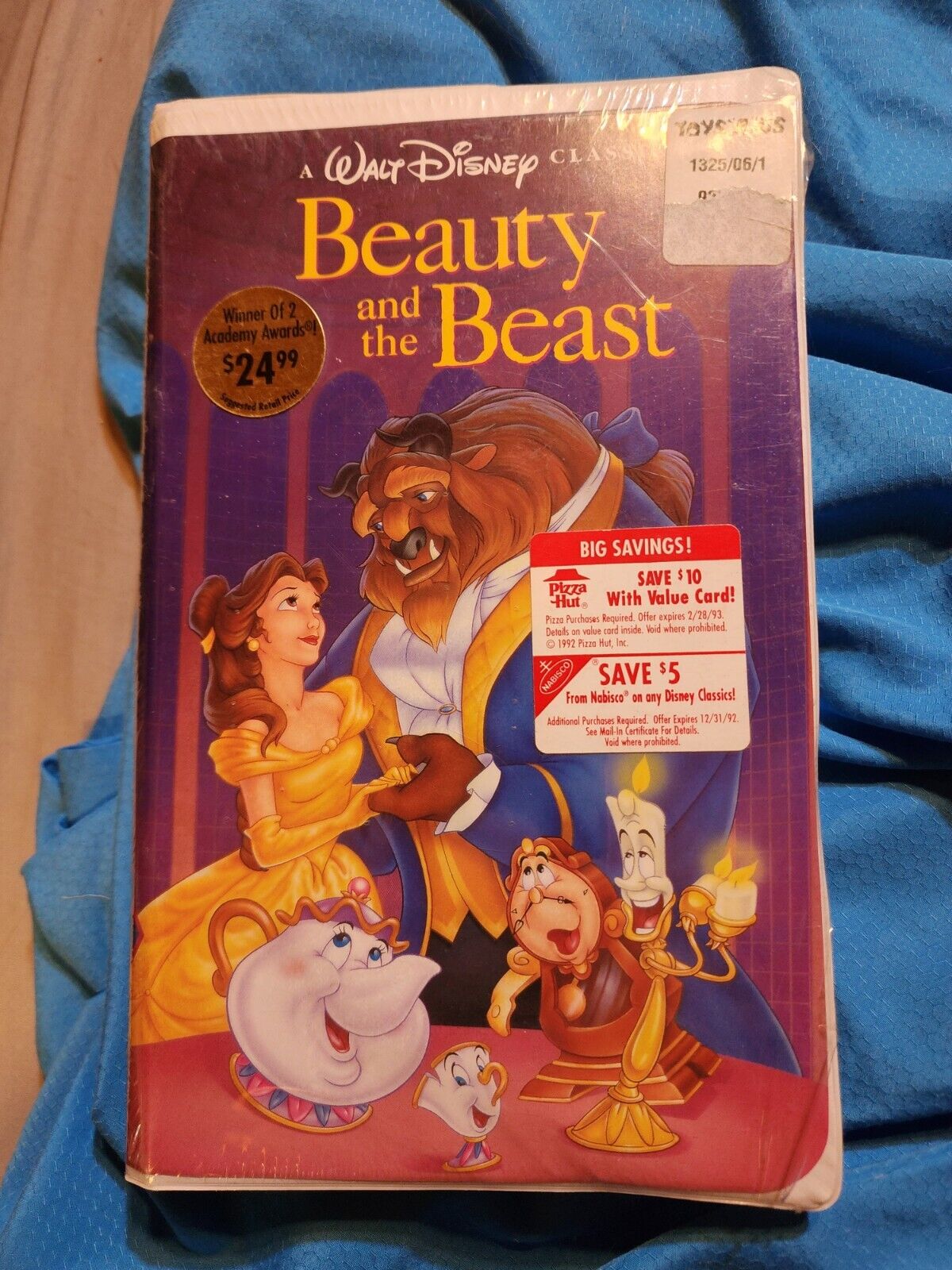 Beauty and The Beast (VHS, 1992, Black Diamond Classic) unopened SEALED NIP
