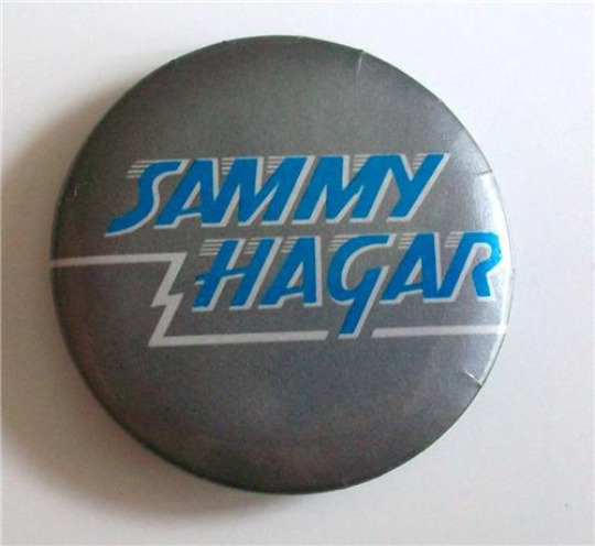 SAMMY HAGAR Loud & Clear Era Vintage Button Badge Pinback 1.5\