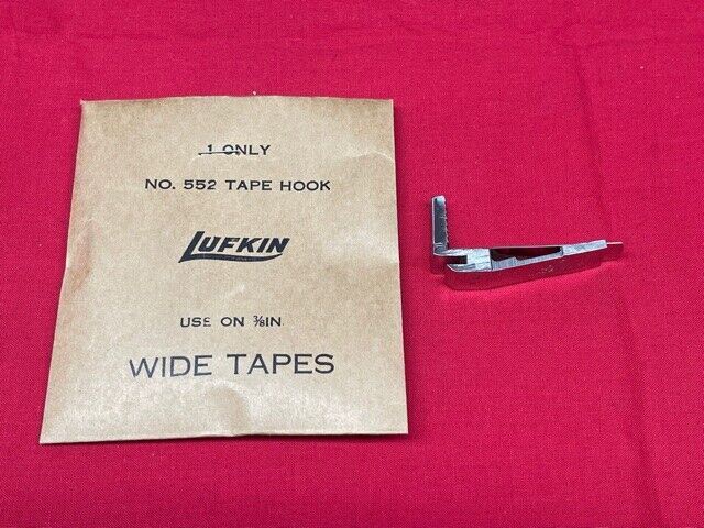LUFKIN 552 Detachable Hook for 3/8-Inch Wide Tape  IN STOCK   vintage