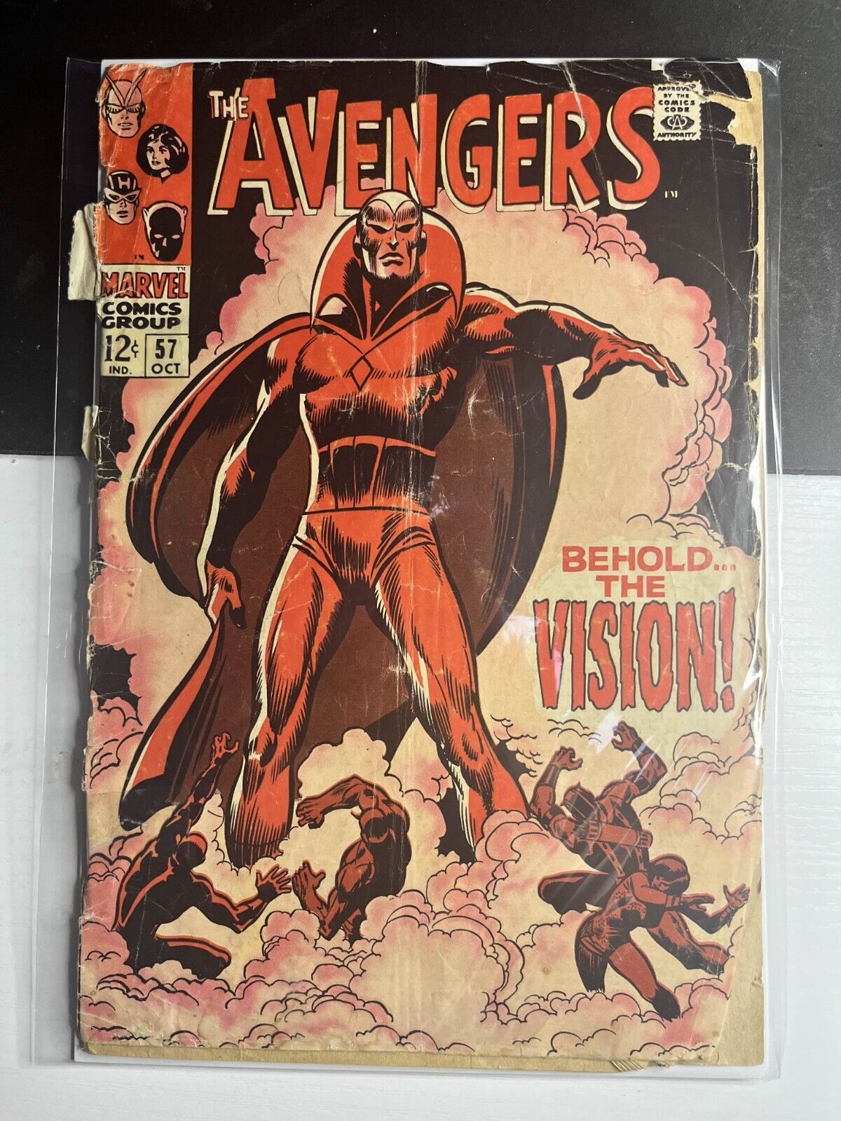 The Avengers #57 'Behold The Vision' - 1st Appearance of Vision