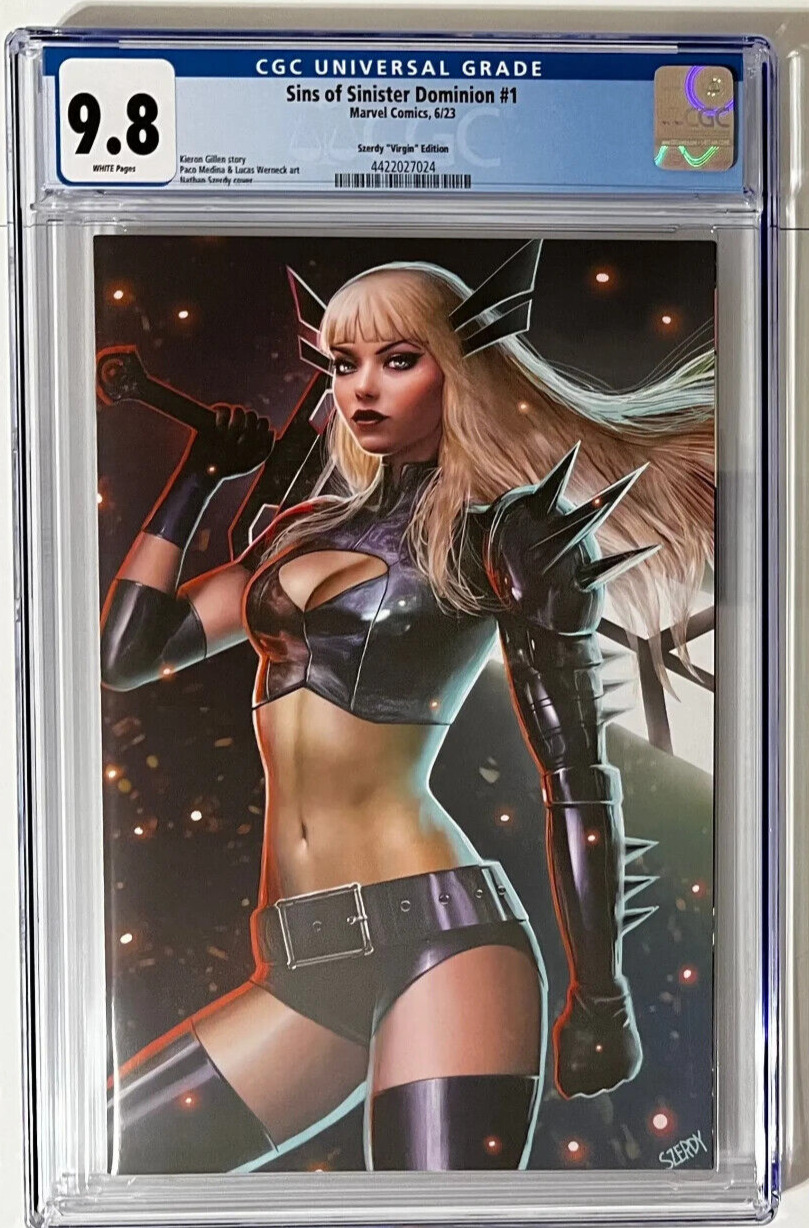 SINS OF SINISTER: DOMINION #1 (NATHAN SZERDY EXCLUSIVE VIRGIN) ~ CGC 9.8 NM/M