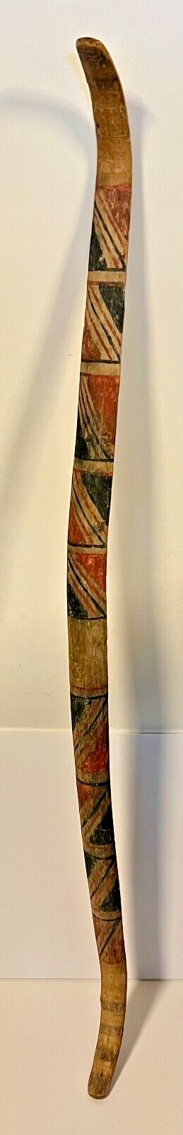 Antique Native American Wood Bow; Painted;  1860s-1910s; 41 1/2 Inches;  Lot 2