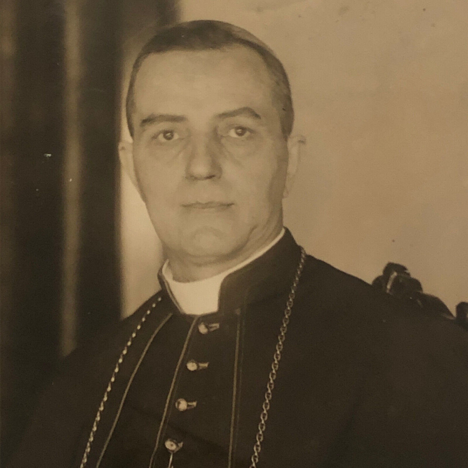 Press Photo Photograph Cardinal John Bonzano Pope Euchristic Congress 1926