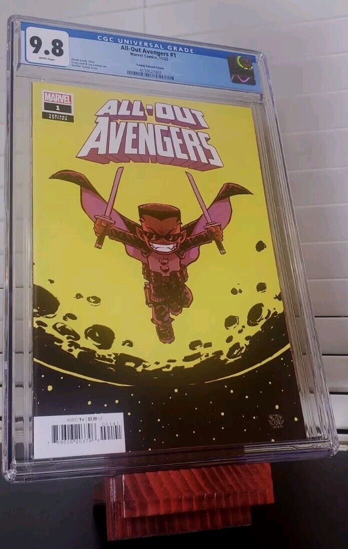 ALL OUT AVENGERS #1 YOUNG VARIANT CGC 9.8 