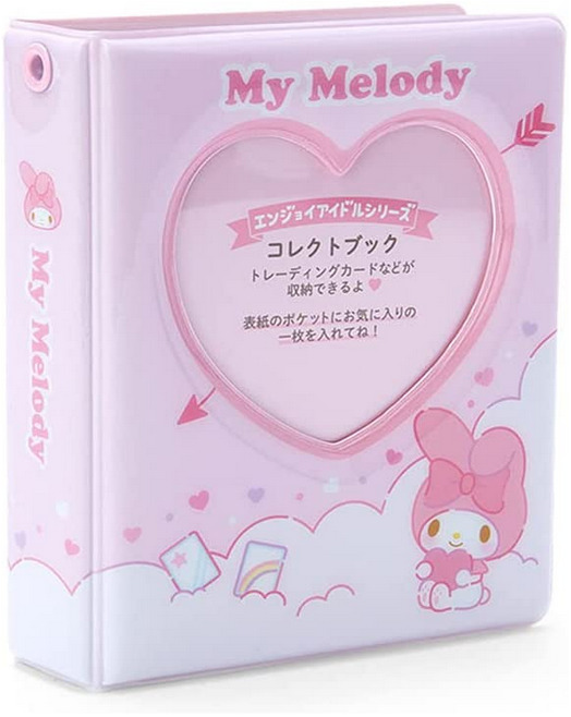 JAPAN SANRIO My Melody Rabbit Pink Photo Album 40 mini Photos Card Storage Book