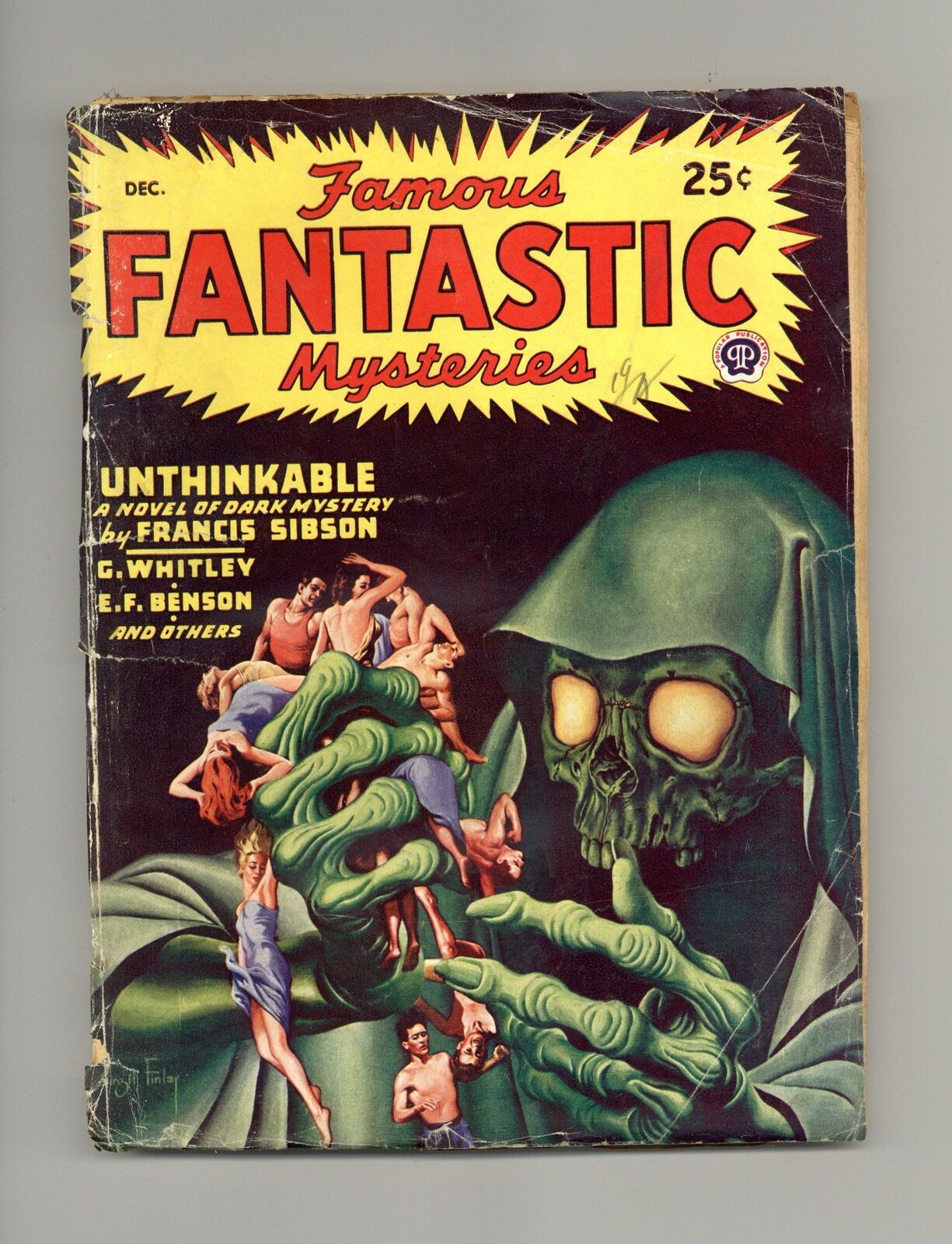 Famous Fantastic Mysteries Pulp Dec 1946 Vol. 8 #2 FR