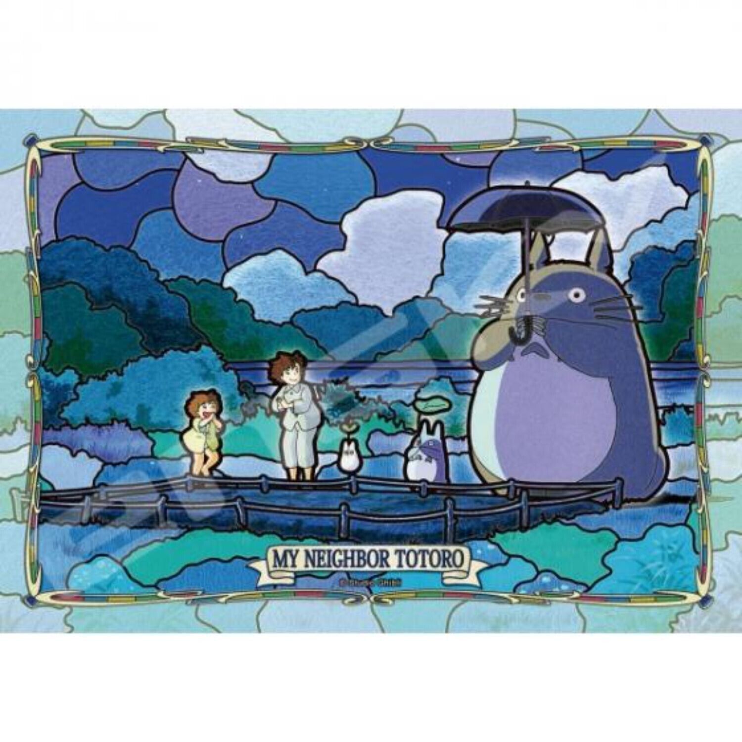 My Neighbor Totoro art crystal jigsaw puzzle (Dondoko Odori ) Studio Ghibli New