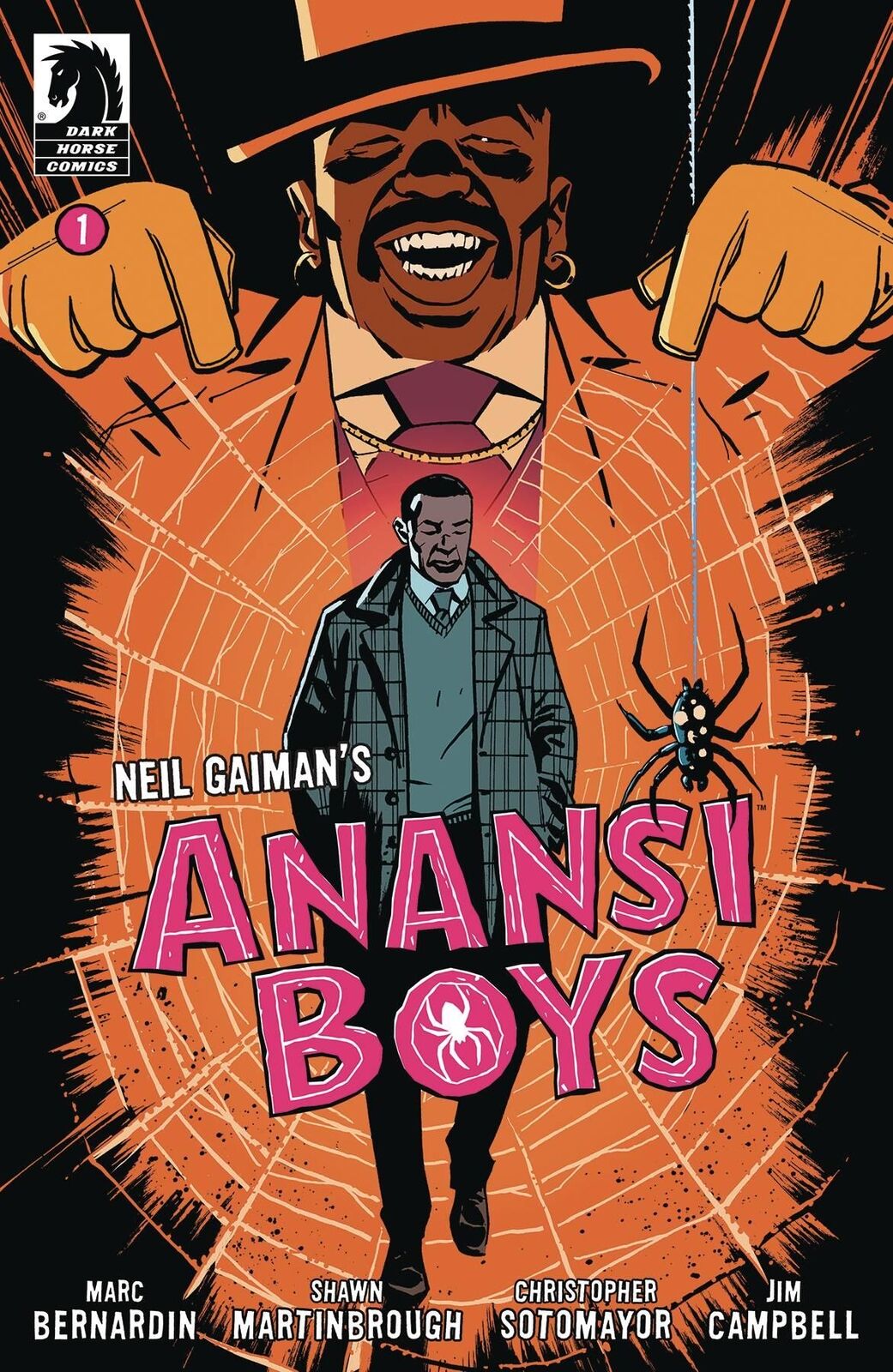 Anansi Boys I #1 Cvr B Martinbrough Dark Horse Prh Comic Book