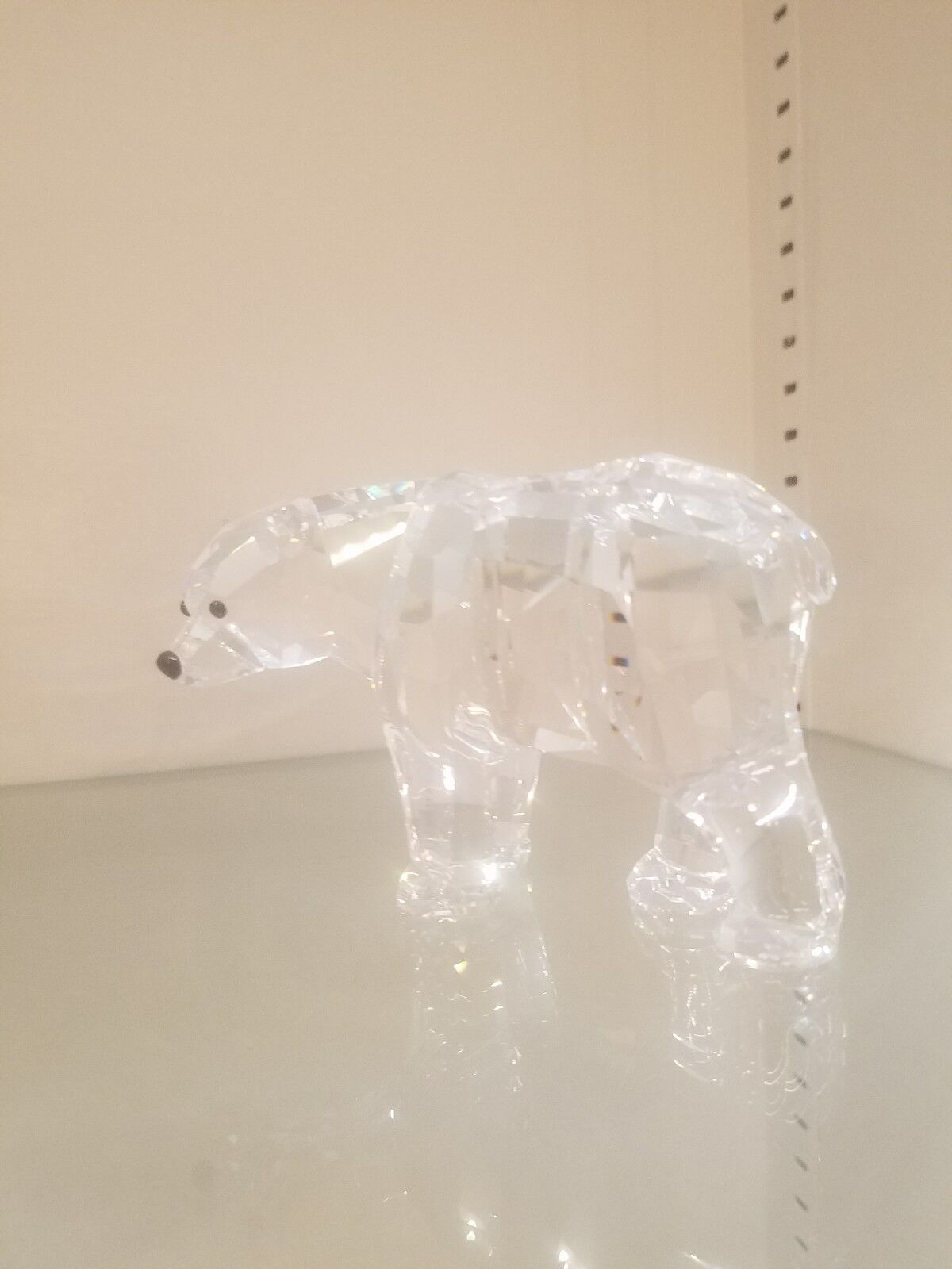 Swarovski Clear Crystal Figurine Polar Bear with Box