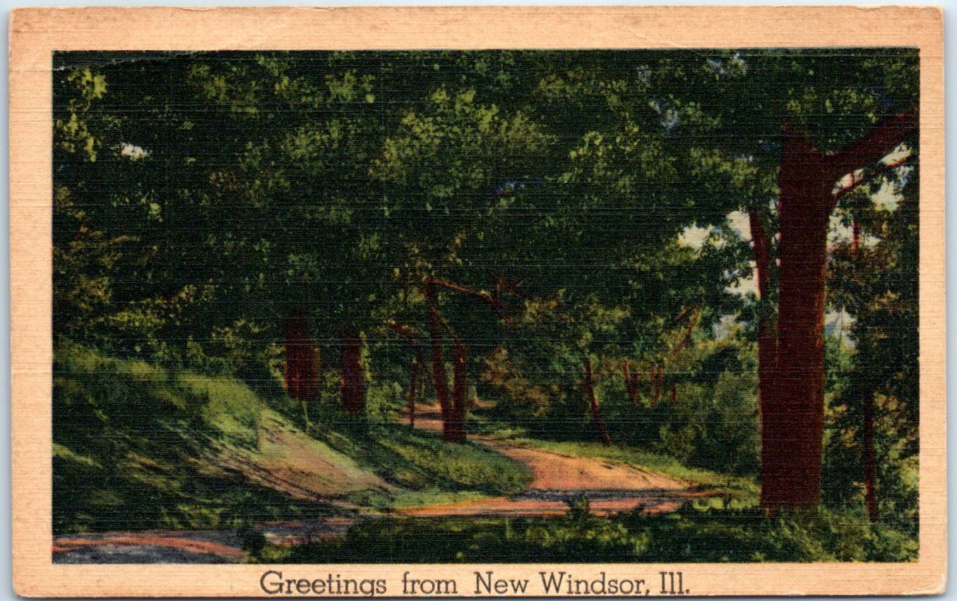 Unposted - Greetings from New Windsor, Illinois, USA, North America