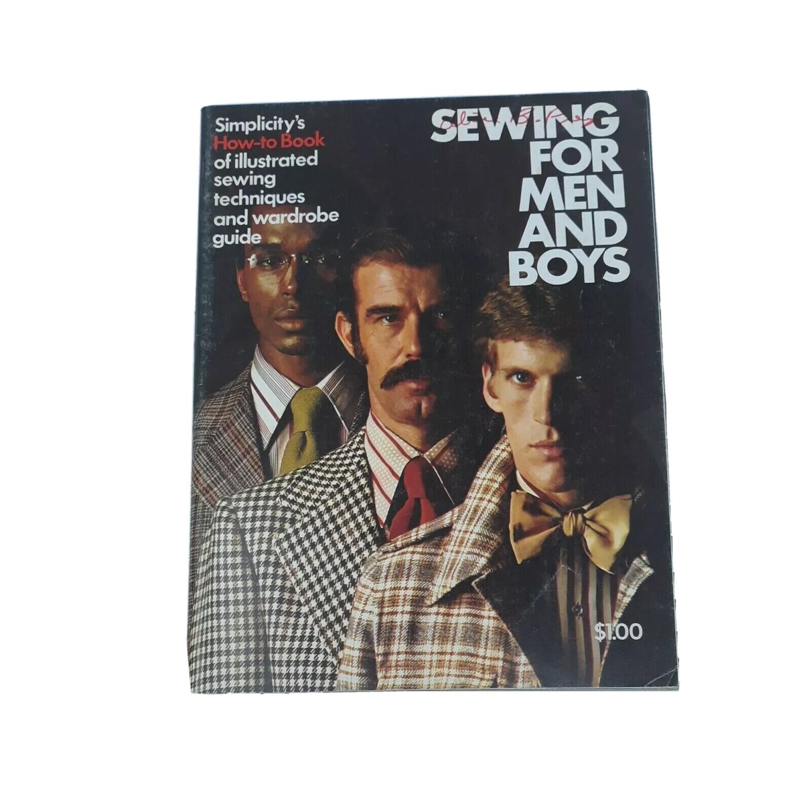 Vintage Simplicity's Sewing For Men and Boys 1973 (Paperback) Booklet