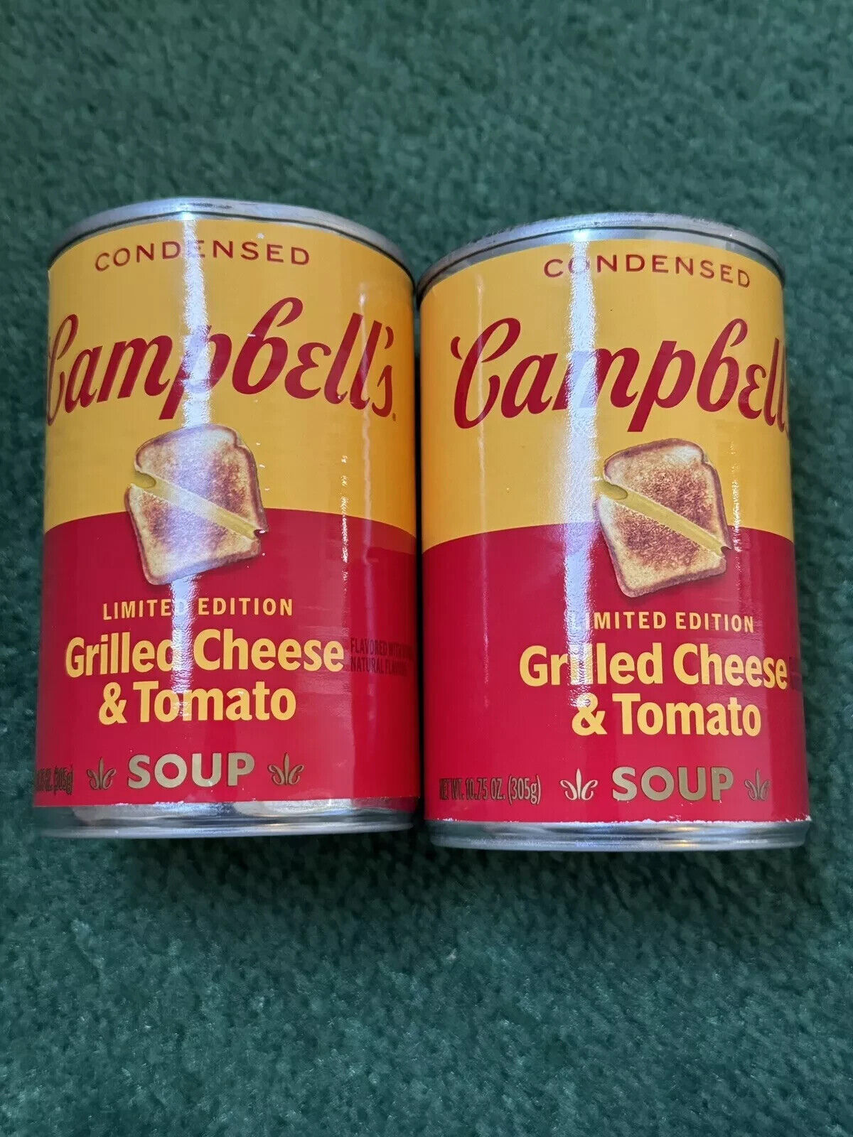 Campbells Grilled Cheese & Tomato Soup Limited Edition     ( Lot of 2 )