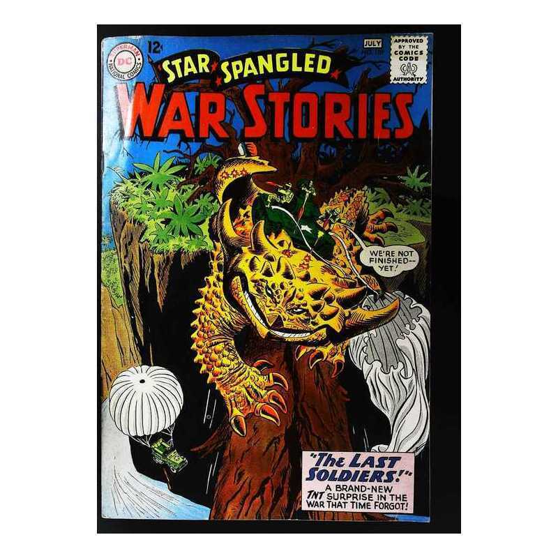 Star Spangled War Stories #109 1952 series DC comics Fine minus [g]