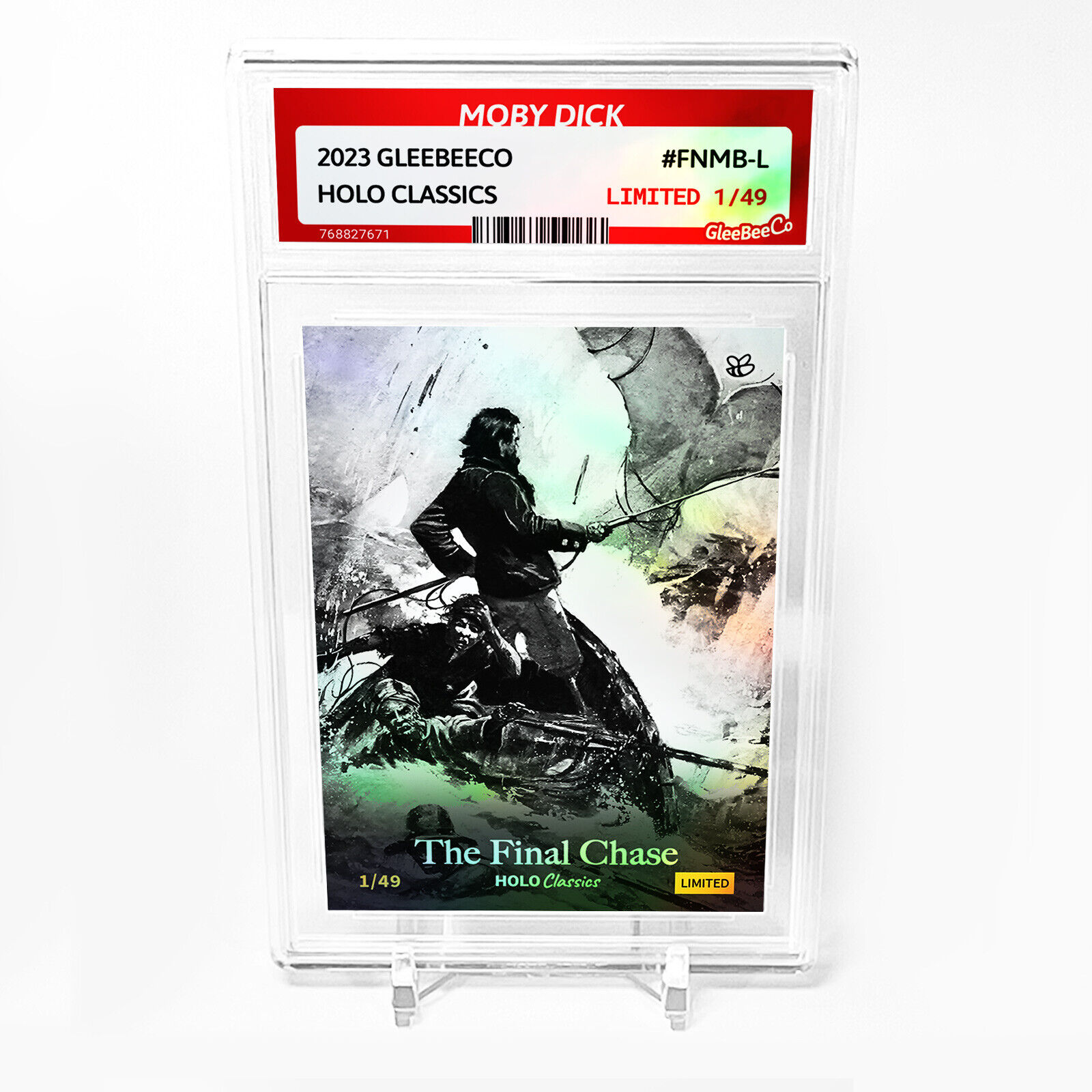FINAL CHASE Moby Dick 2023 GleeBeeCo Card Holographic #FNMB-L /49
