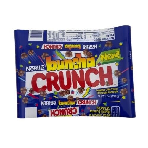 Nestle Buncha Crunch Candy Wrapper Factory Partial Roll Uncut Lot #1