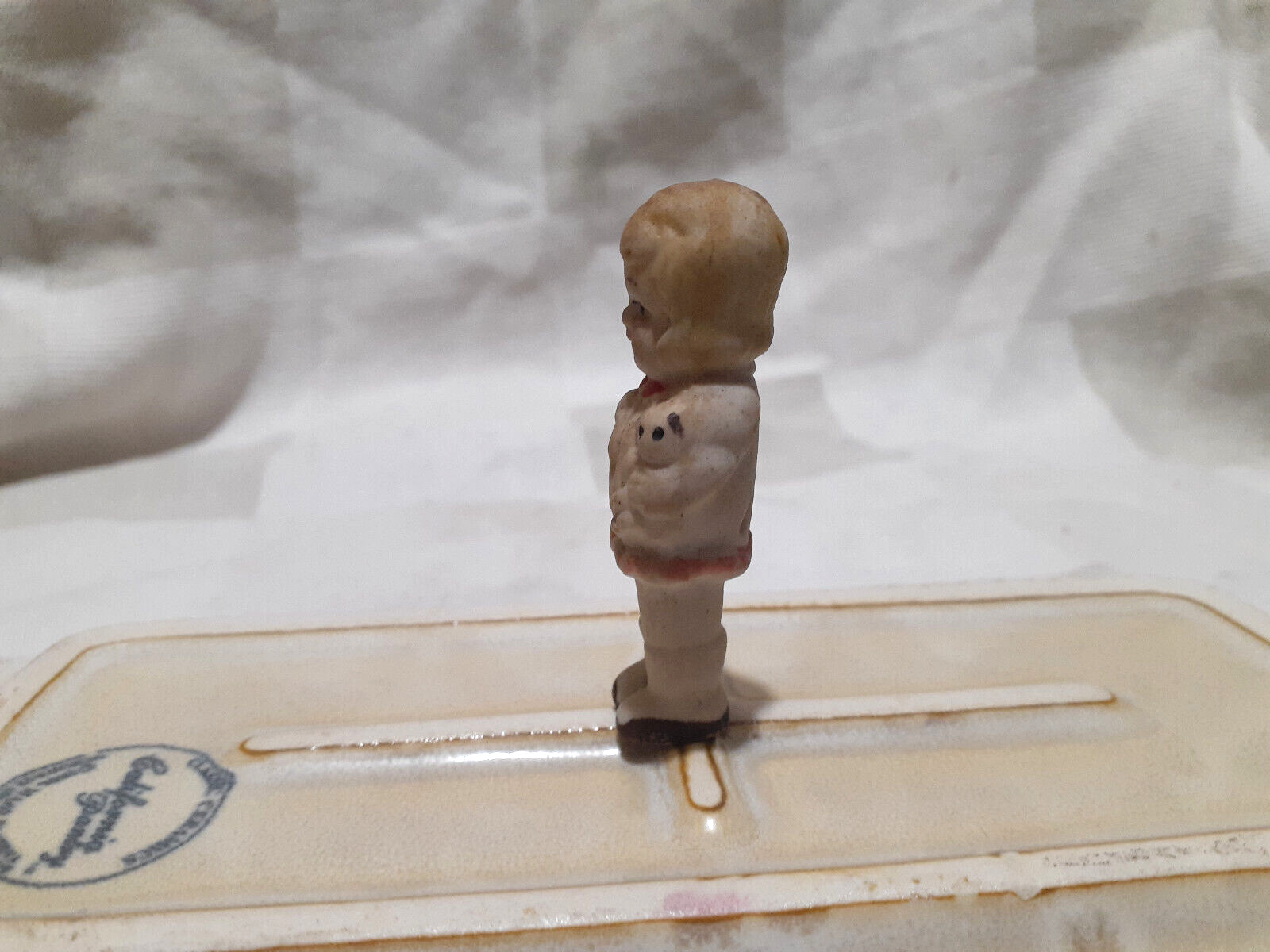 Vintage Bisque Miniature Doll Figurine Made in Japan