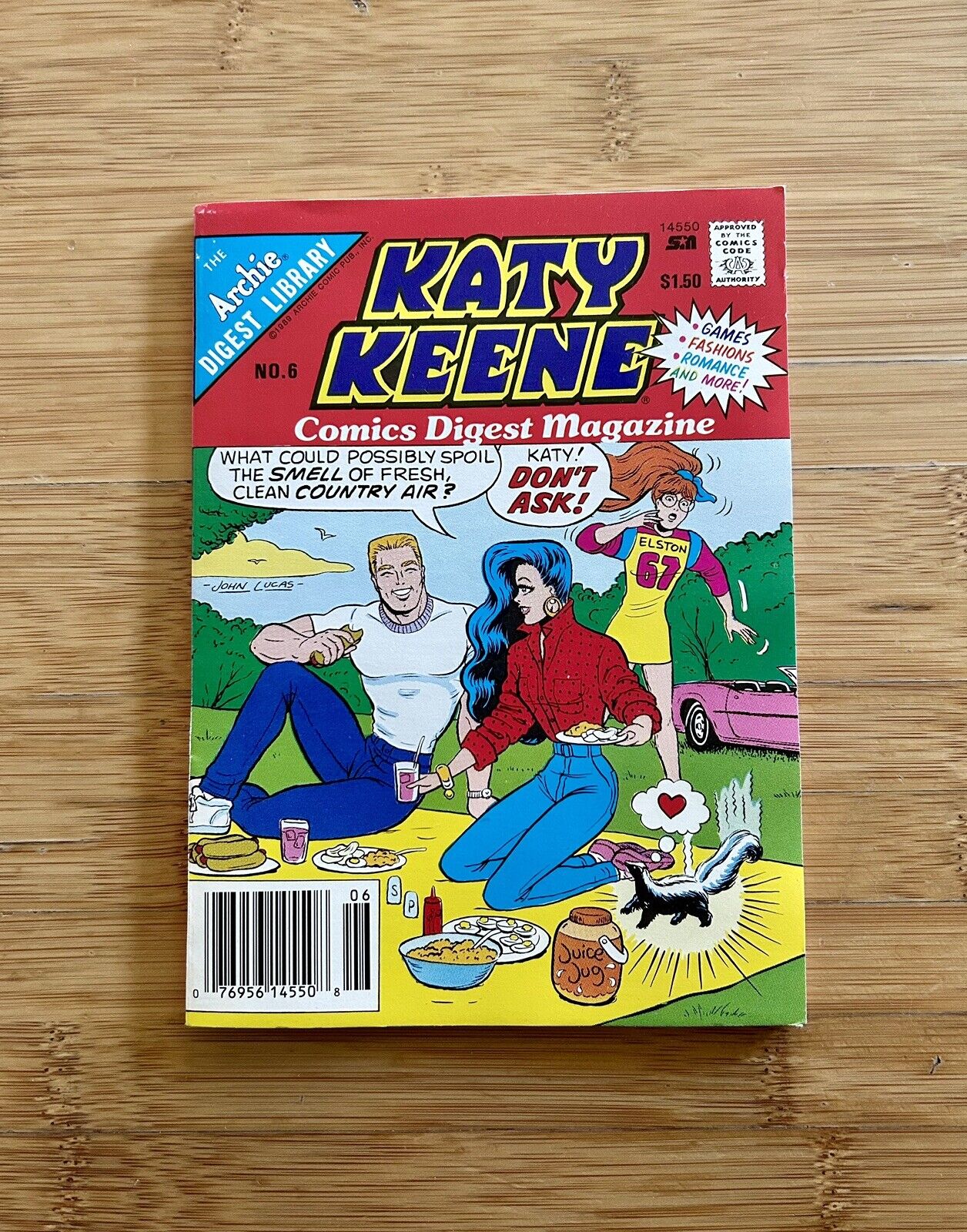 Katy Keene Issue Number 6 Rare Vintage 1989 The Archie Digest Library