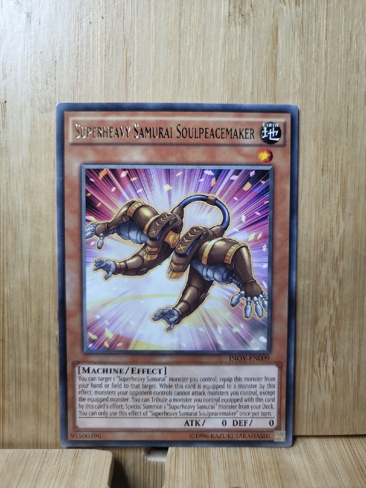 Yu-Gi-Oh🏆Superheavy Samurai Soulpeacemaker - 1st Edition🏆RARE Card