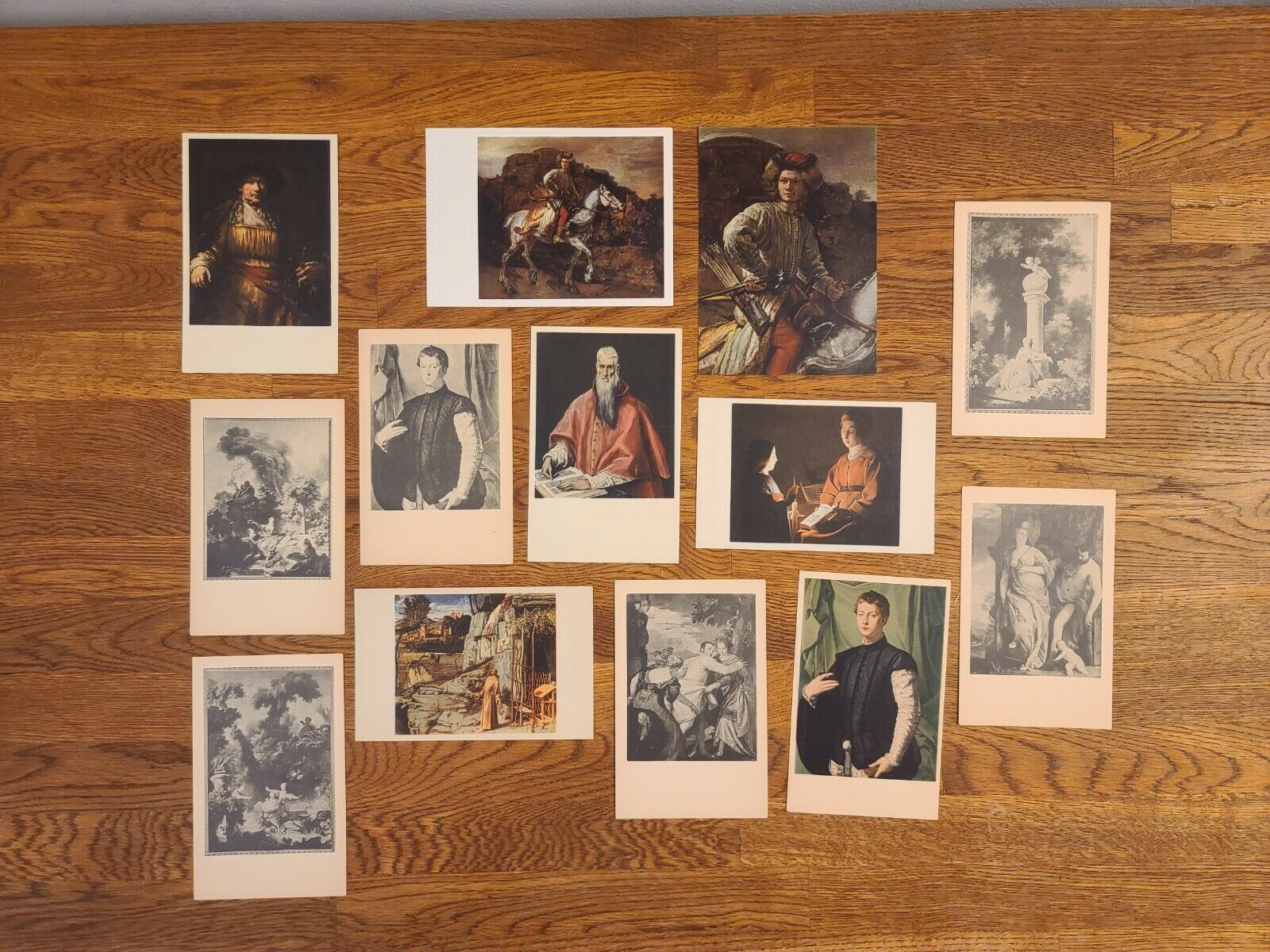 VTG Lot of 13 60\'s Unused Art Postcards from The Frick Collection, New York