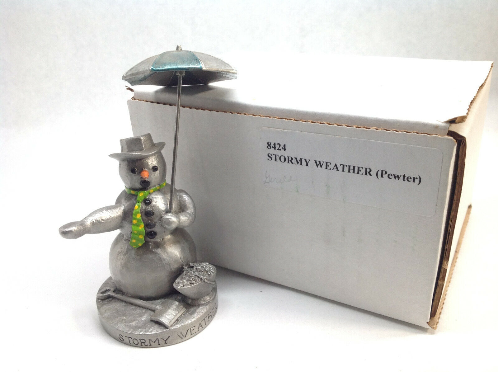 Sebastian Miniature PF-063 Pewter - Stormy Weather - Wayland
