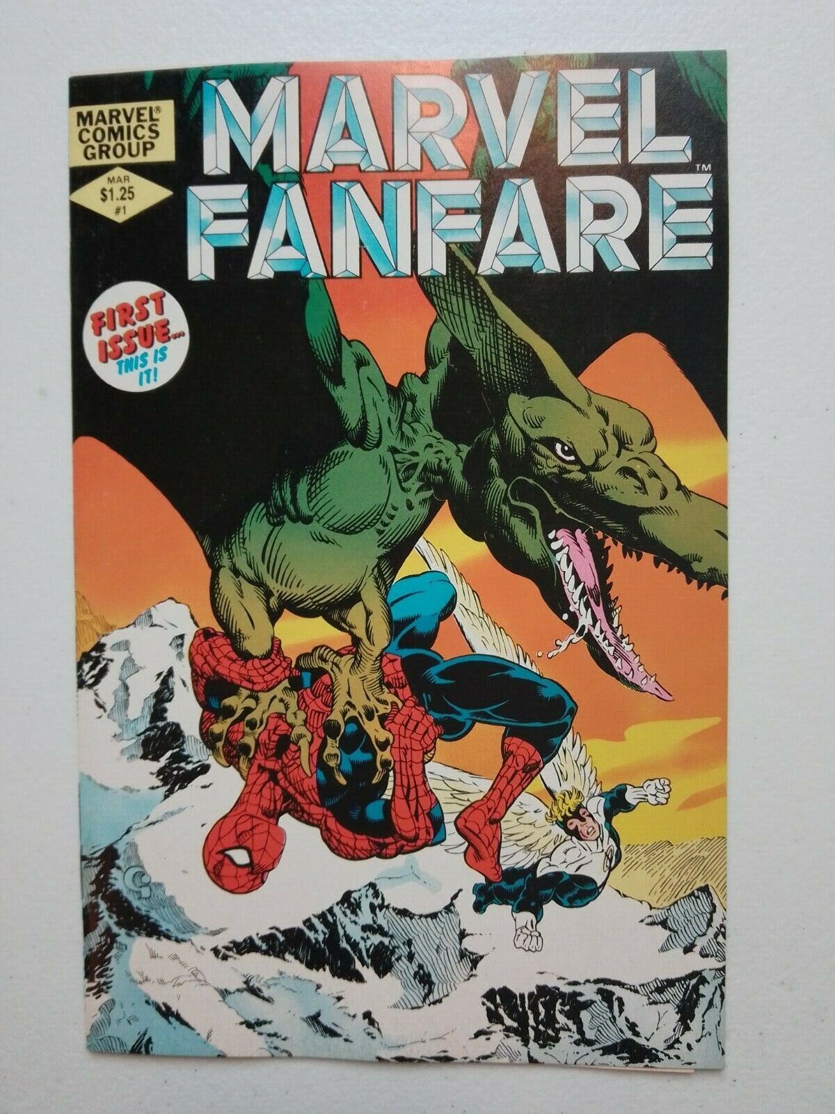 Marvel Fanfare 1 Anything Like This?? error miscut variant VERY COOL #116