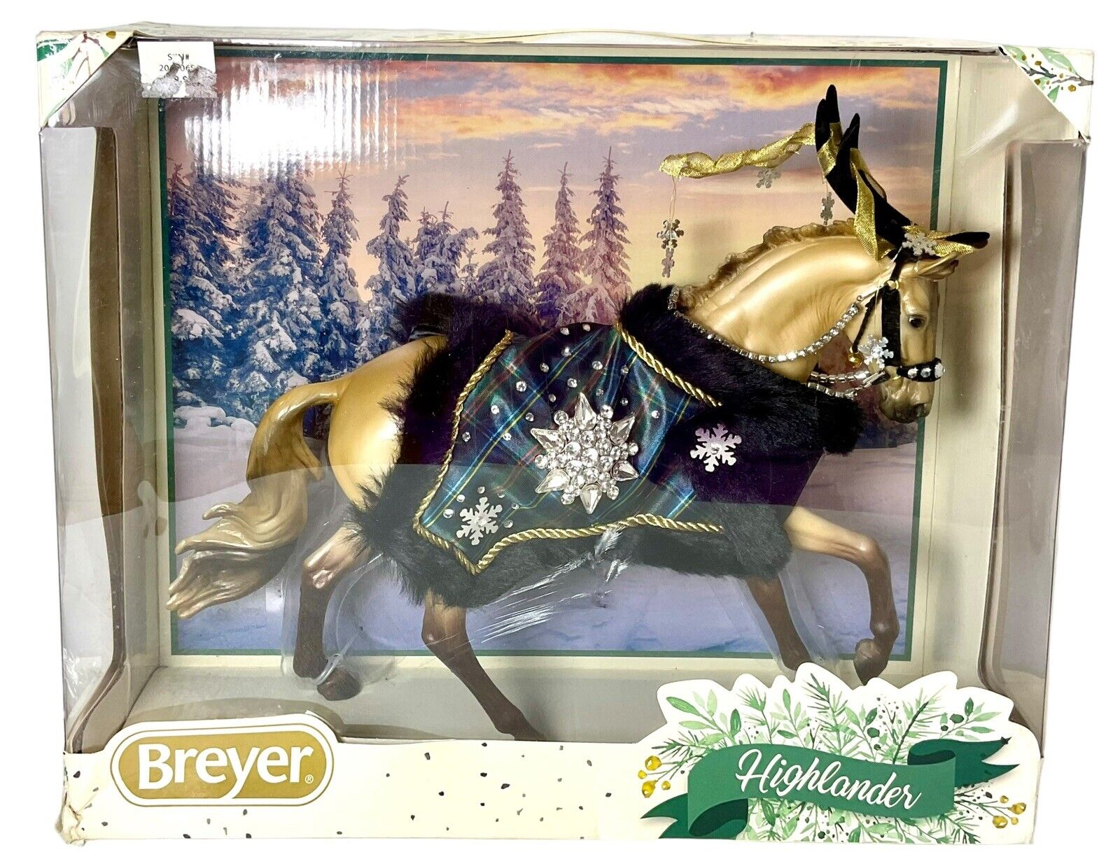 BREYER #700126 Highlander Traditional 2023 Holiday Horse Shows Shelf Life