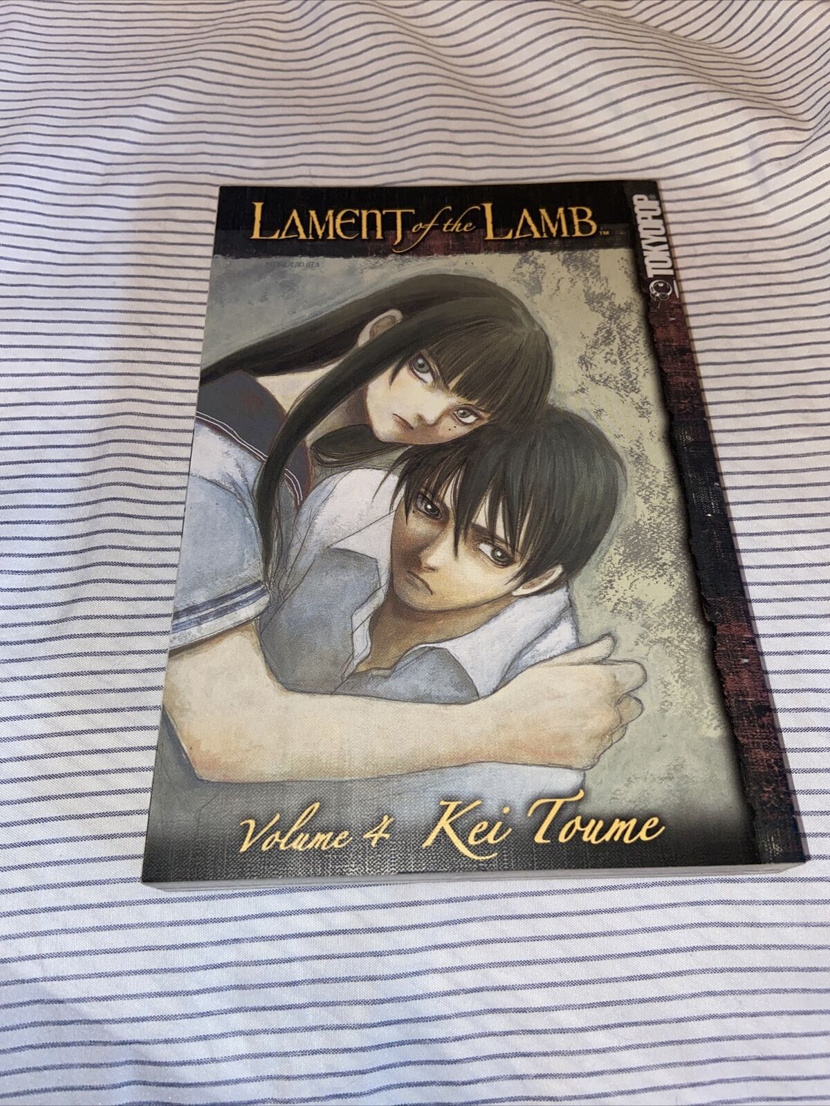 Lament of the Lamb Volume 4 by Kei Toume English Manga Tokyopop Horror RARE OOP