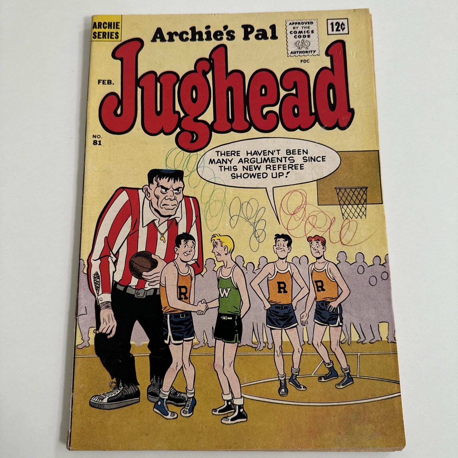 Jughead # 81 | FRANKENSTEIN MONSTER COVER  Silver Age Archie Comics 1962 | VG