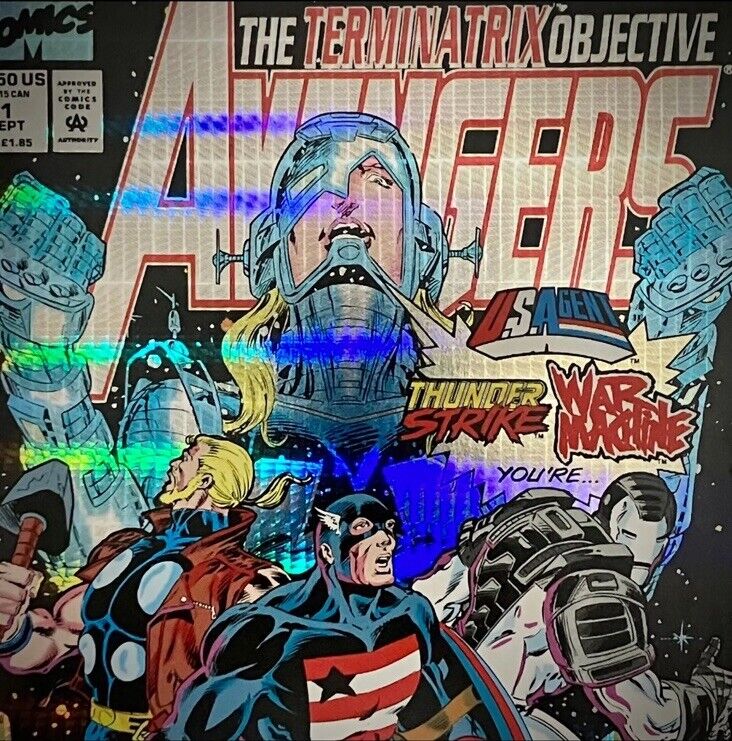 Avengers The Terminatrix Objective 9.6 1st Alioth App Deadpool Key