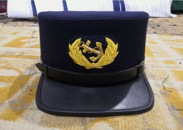 Civil war us navy officer s visored cap bearing the rank  lnsignia lot