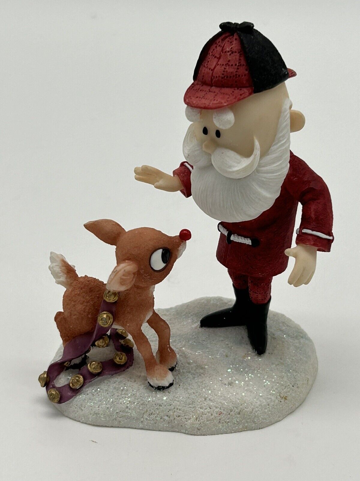 Enesco Rudolph and the Island of Misfit Toys Santa w/ Rudolph Figurine 725064