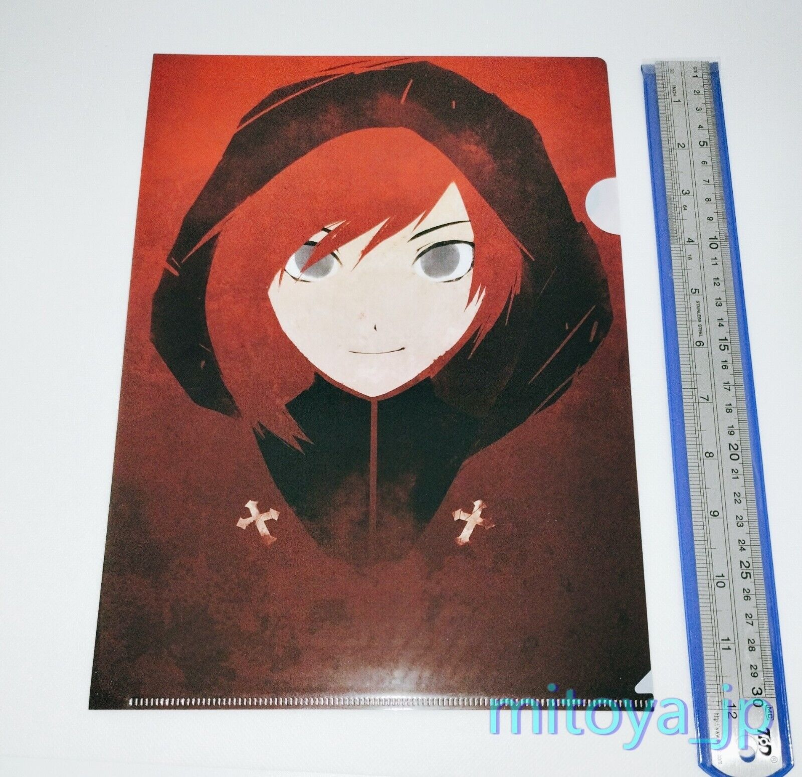 RWBY Volume 2 Pre-order bonus Toranoana Exclusive Ruby A4 Plastic folder Japan