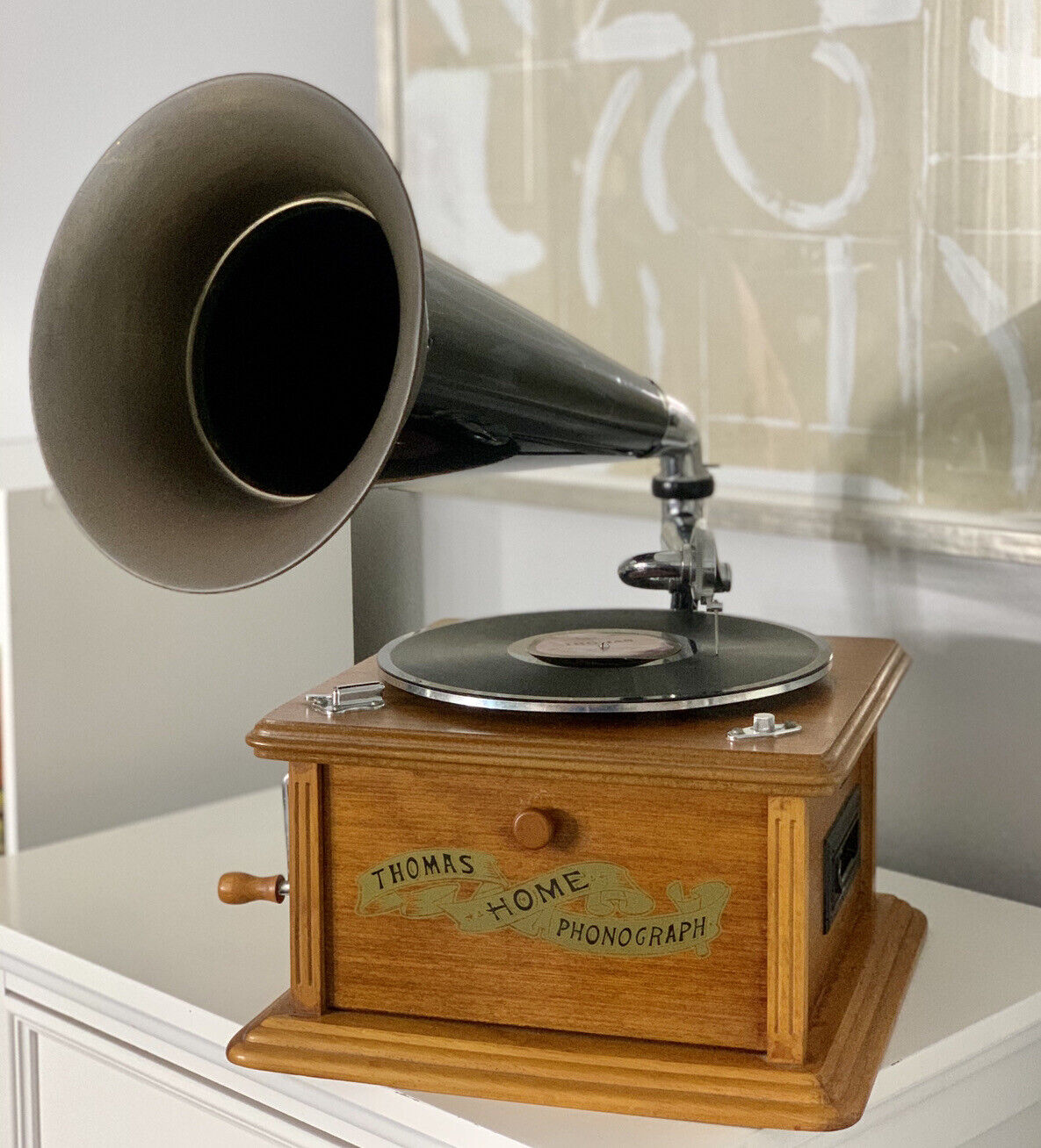 Thomas Home Phonograph Gramophone Replica [Collector\'s Edition] Model #166